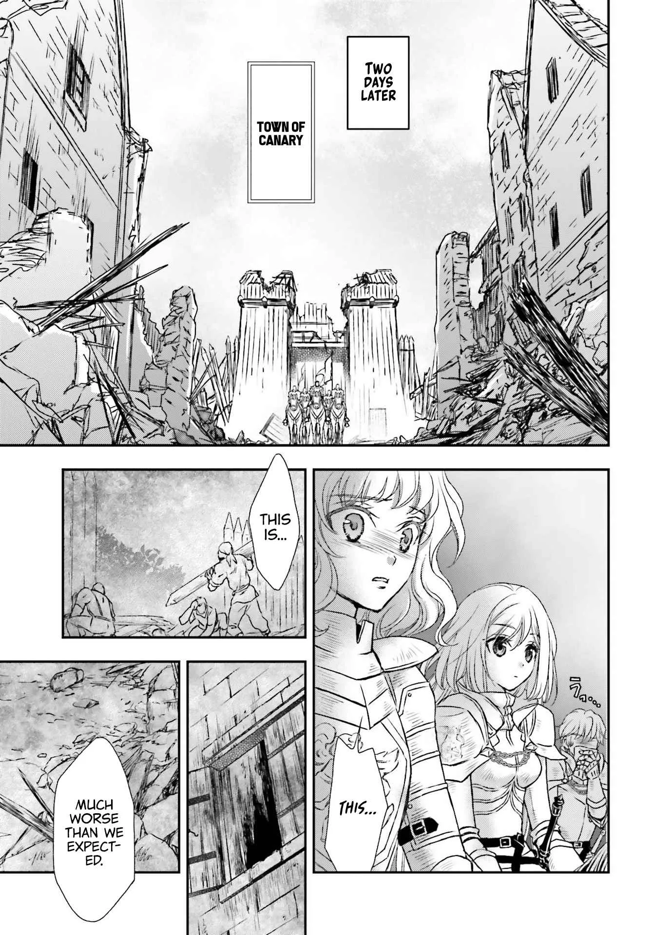The Little Girl Raised by Death Holds the Sword of Death Tightly Chapter 21 page 13