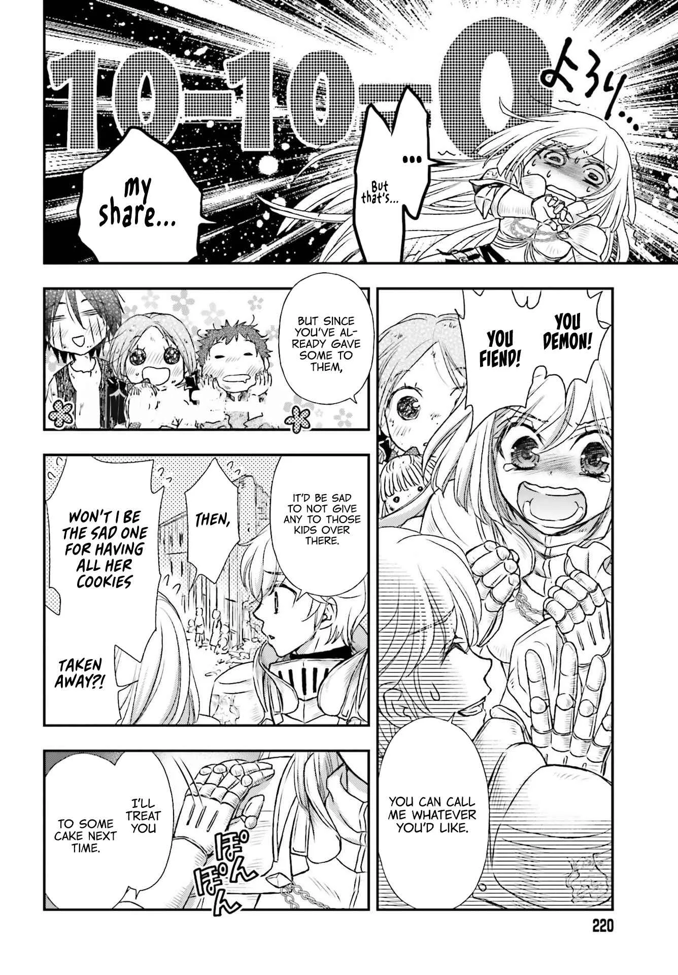 The Little Girl Raised by Death Holds the Sword of Death Tightly Chapter 21 page 22