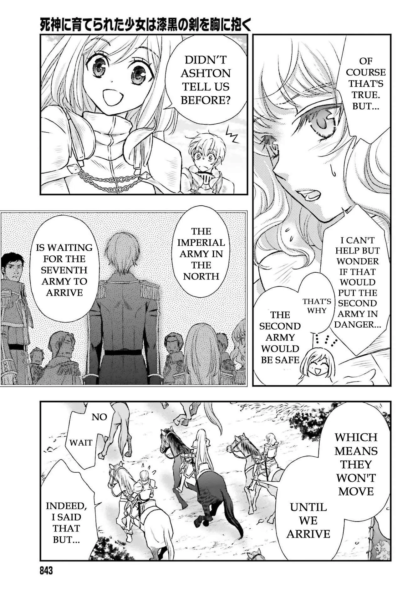 The Little Girl Raised by Death Holds the Sword of Death Tightly Chapter 22 page 5