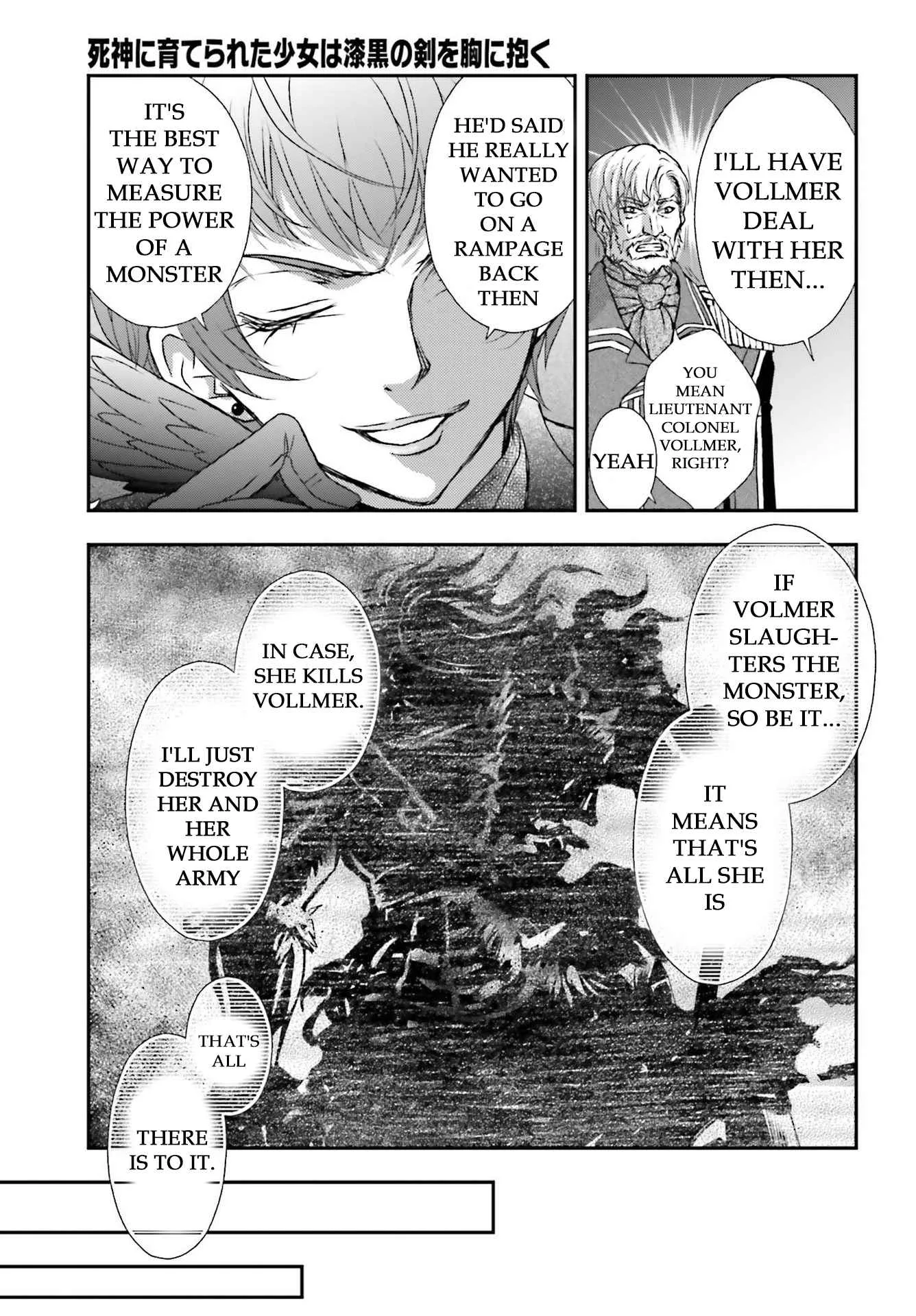 The Little Girl Raised by Death Holds the Sword of Death Tightly Chapter 22 page 21