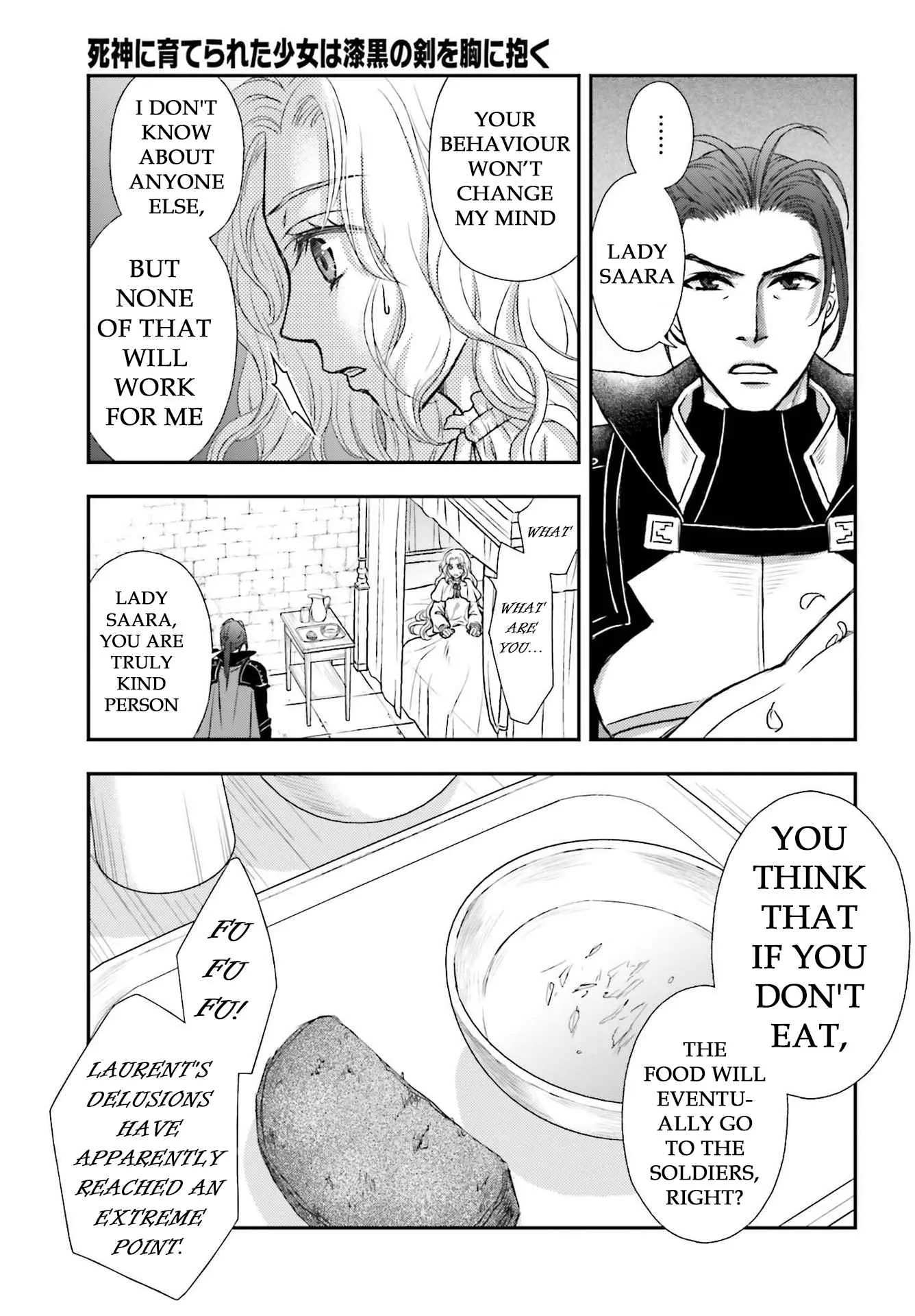 The Little Girl Raised by Death Holds the Sword of Death Tightly Chapter 22 page 23