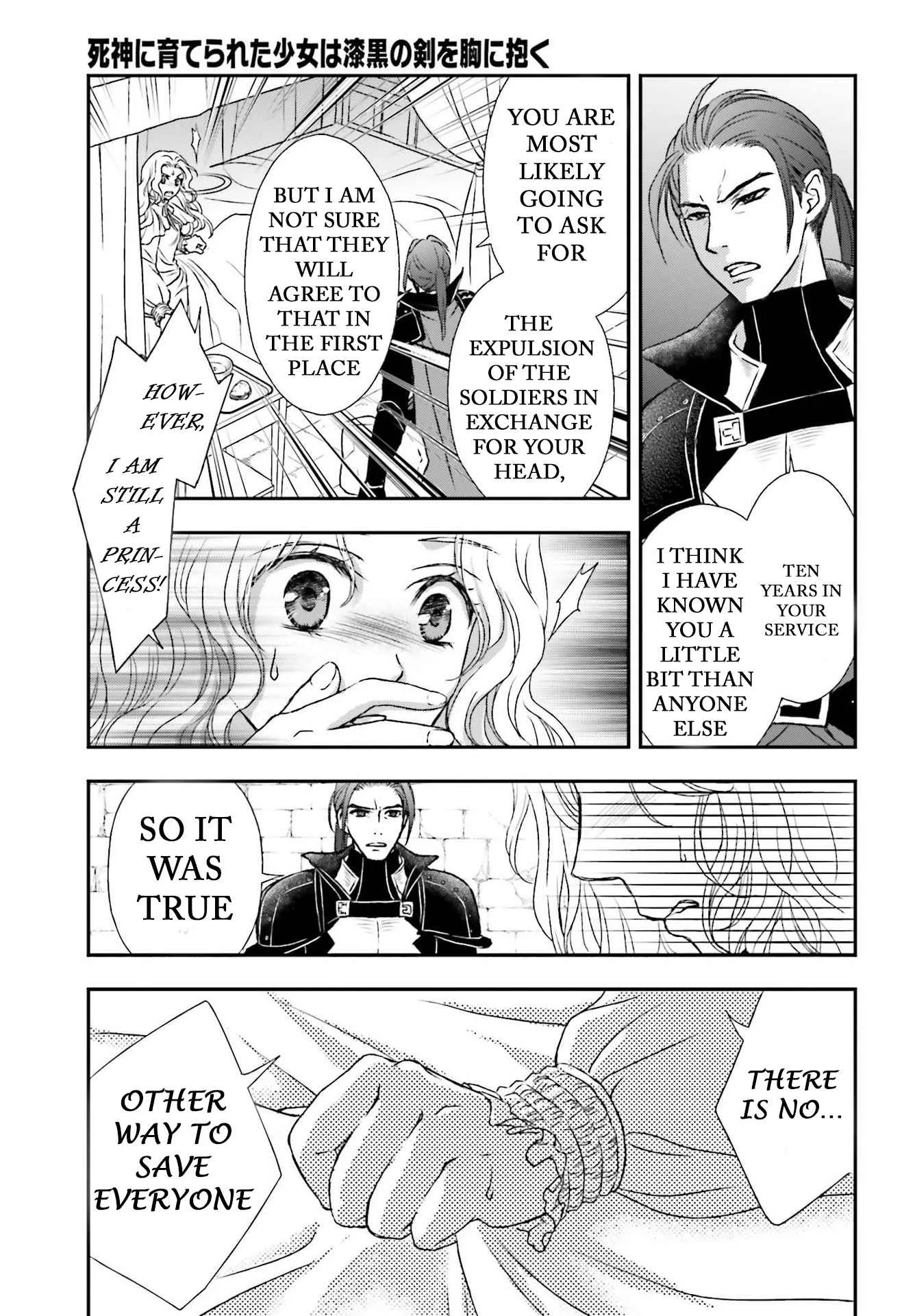 The Little Girl Raised by Death Holds the Sword of Death Tightly Chapter 22 page 25