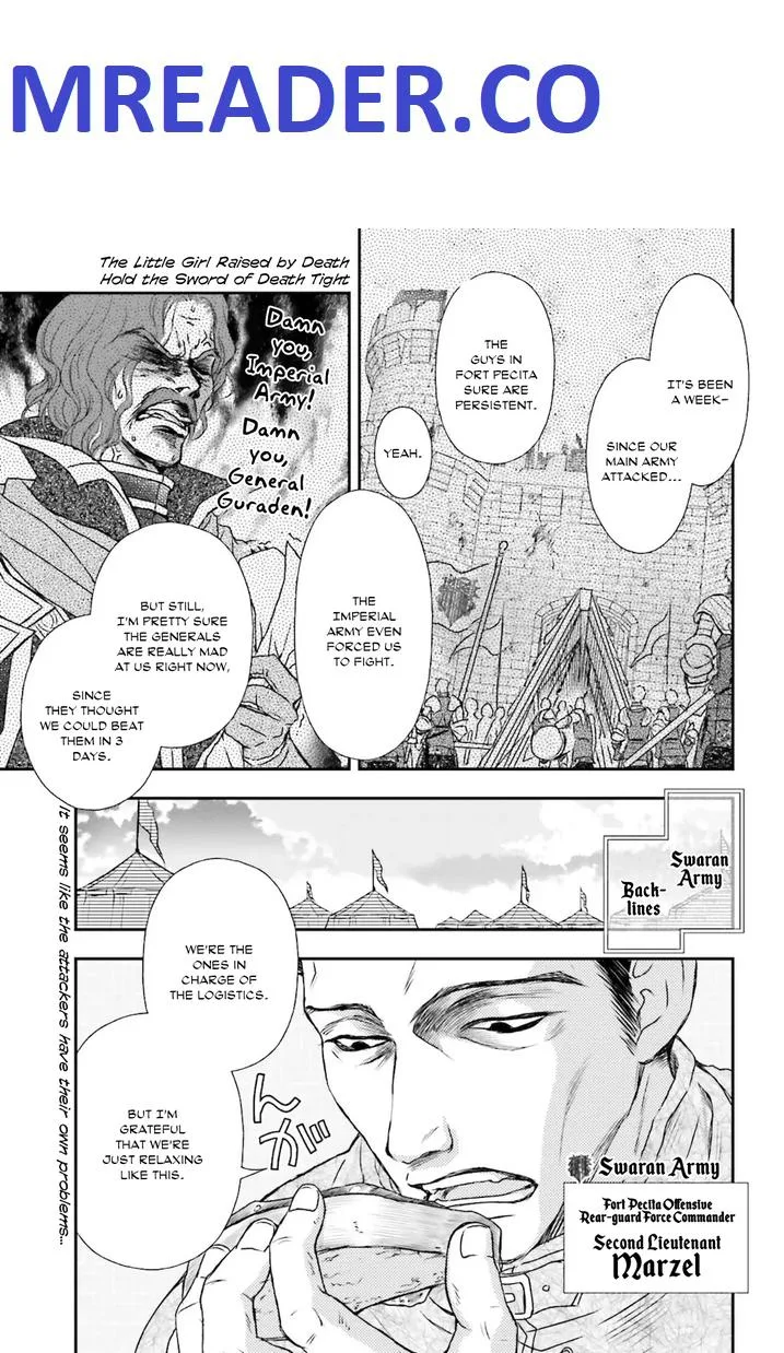 The Little Girl Raised by Death Holds the Sword of Death Tightly Chapter 23 page 1
