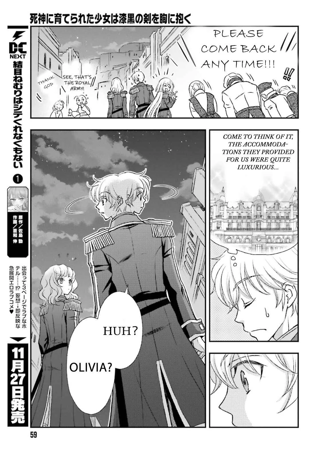 The Little Girl Raised by Death Holds the Sword of Death Tightly Chapter 24 page 11