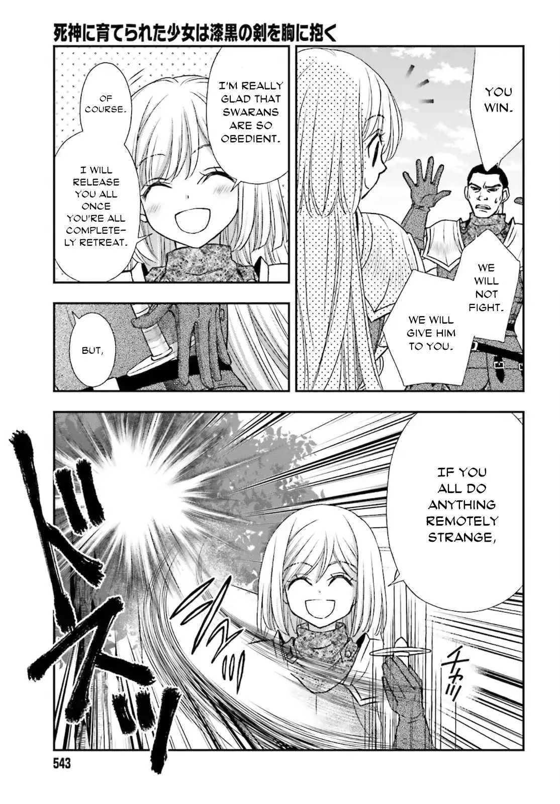 The Little Girl Raised by Death Holds the Sword of Death Tightly Chapter 23 page 17