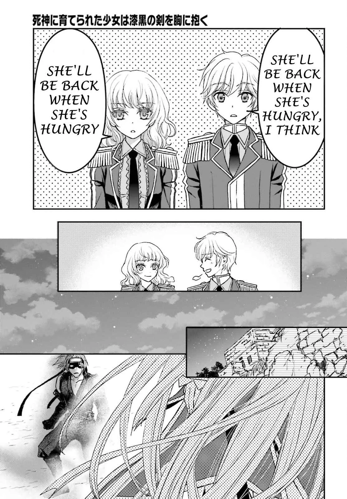 The Little Girl Raised by Death Holds the Sword of Death Tightly Chapter 24 page 13