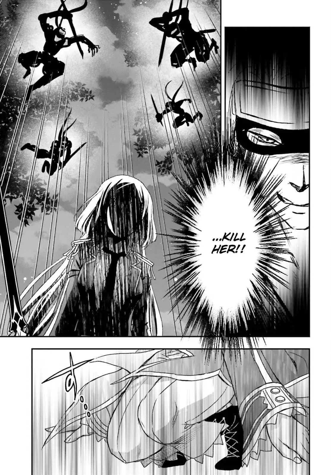 The Little Girl Raised by Death Holds the Sword of Death Tightly Chapter 25 page 5