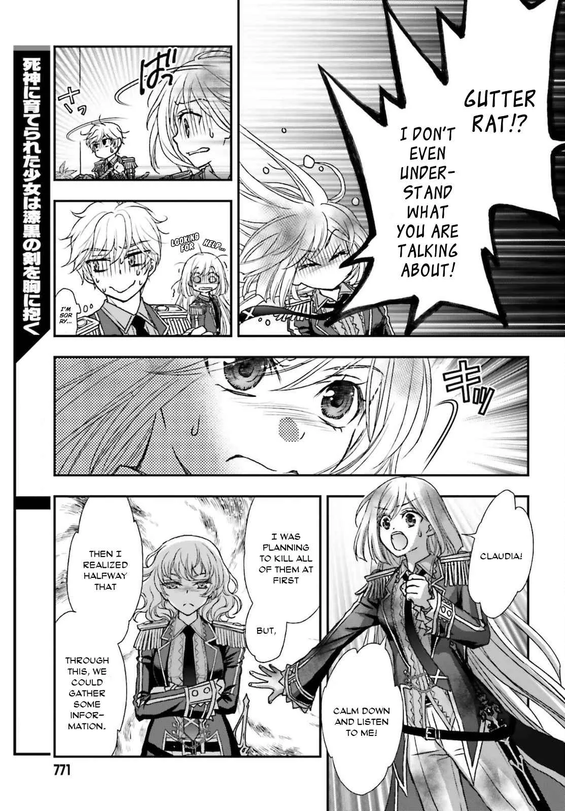 The Little Girl Raised by Death Holds the Sword of Death Tightly Chapter 25 page 23