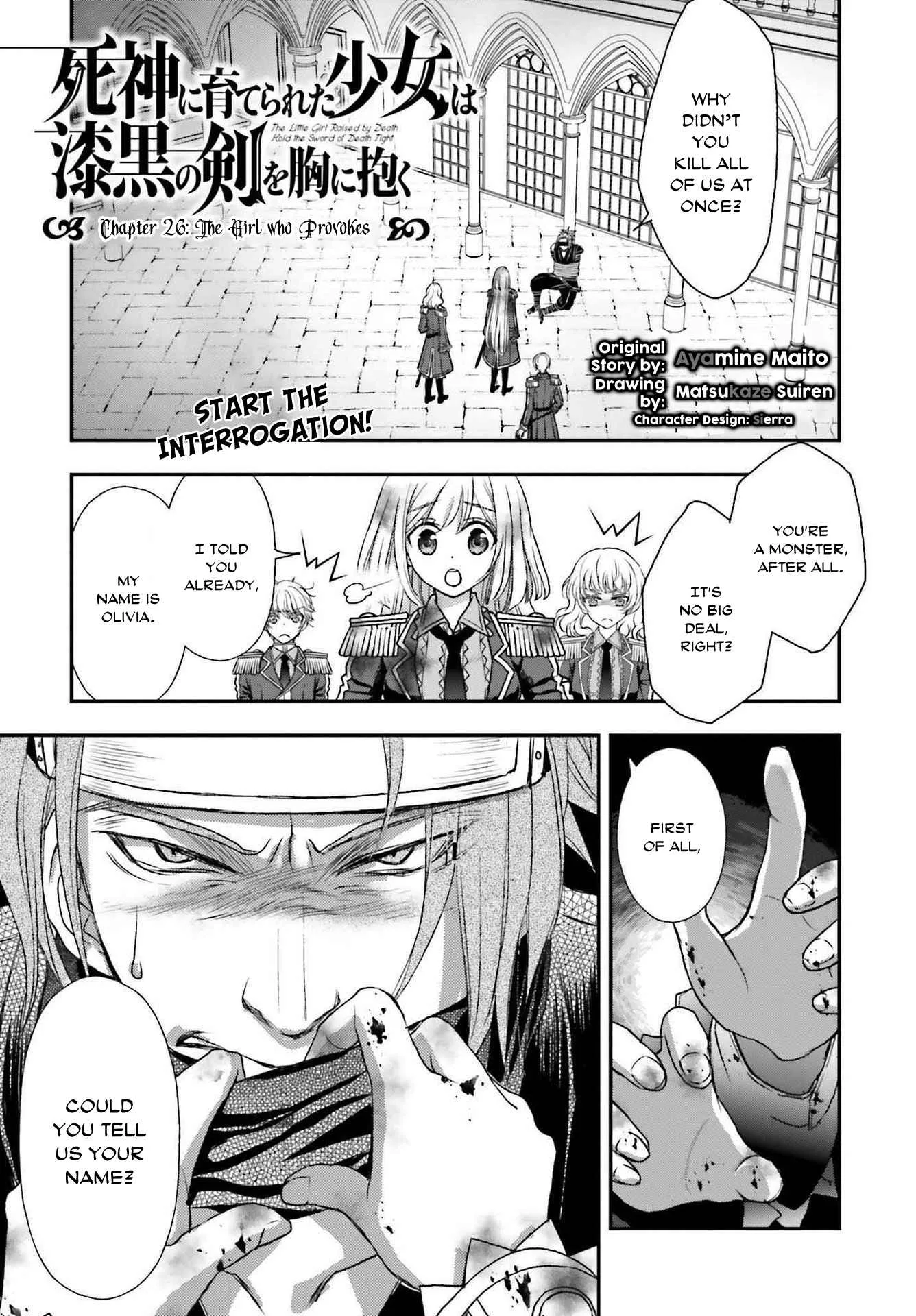 The Little Girl Raised by Death Holds the Sword of Death Tightly Chapter 26 page 1