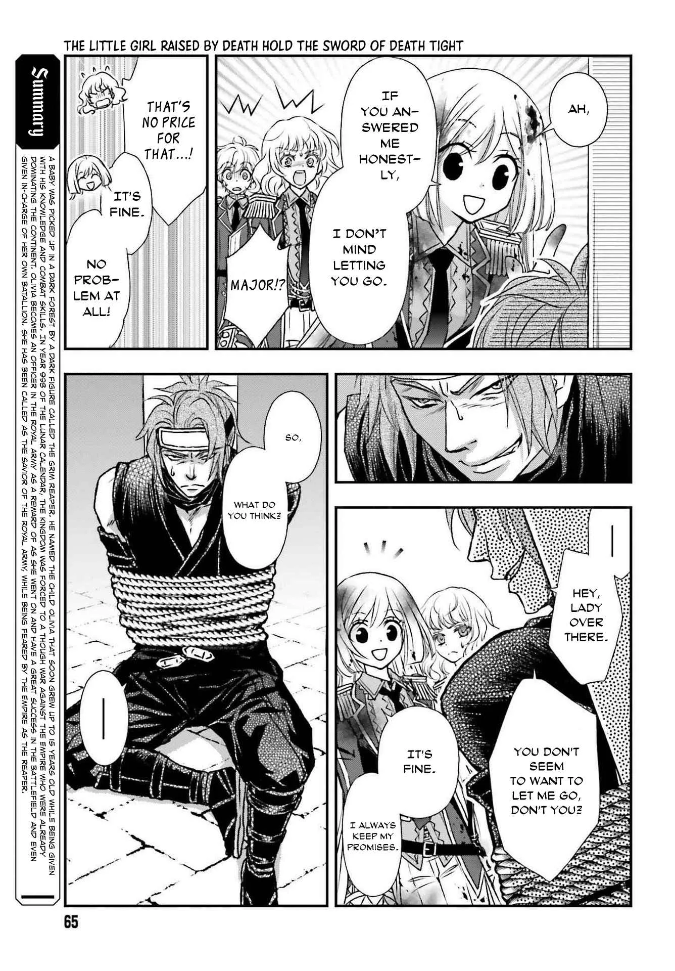 The Little Girl Raised by Death Holds the Sword of Death Tightly Chapter 26 page 5