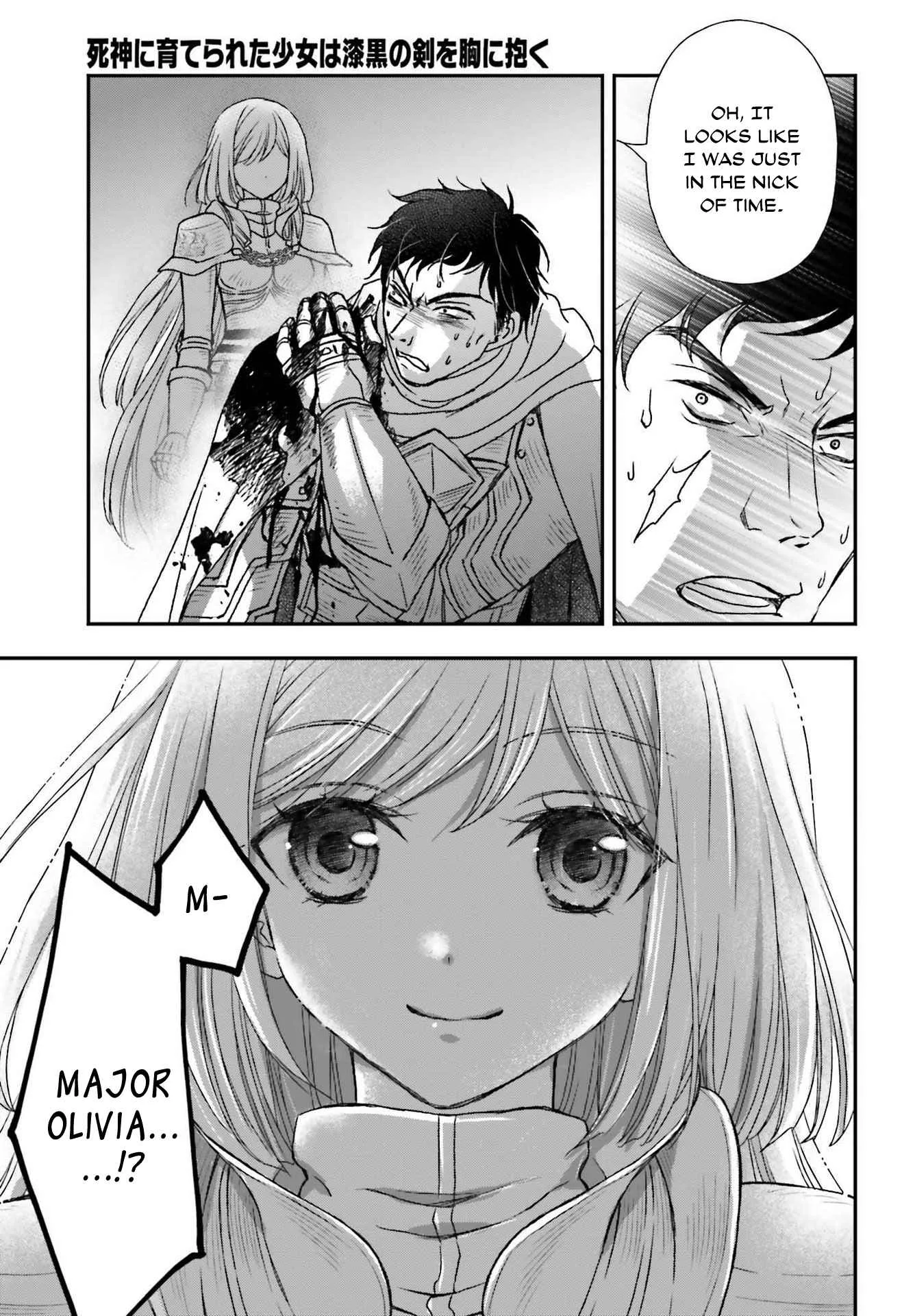 The Little Girl Raised by Death Holds the Sword of Death Tightly Chapter 28 page 11