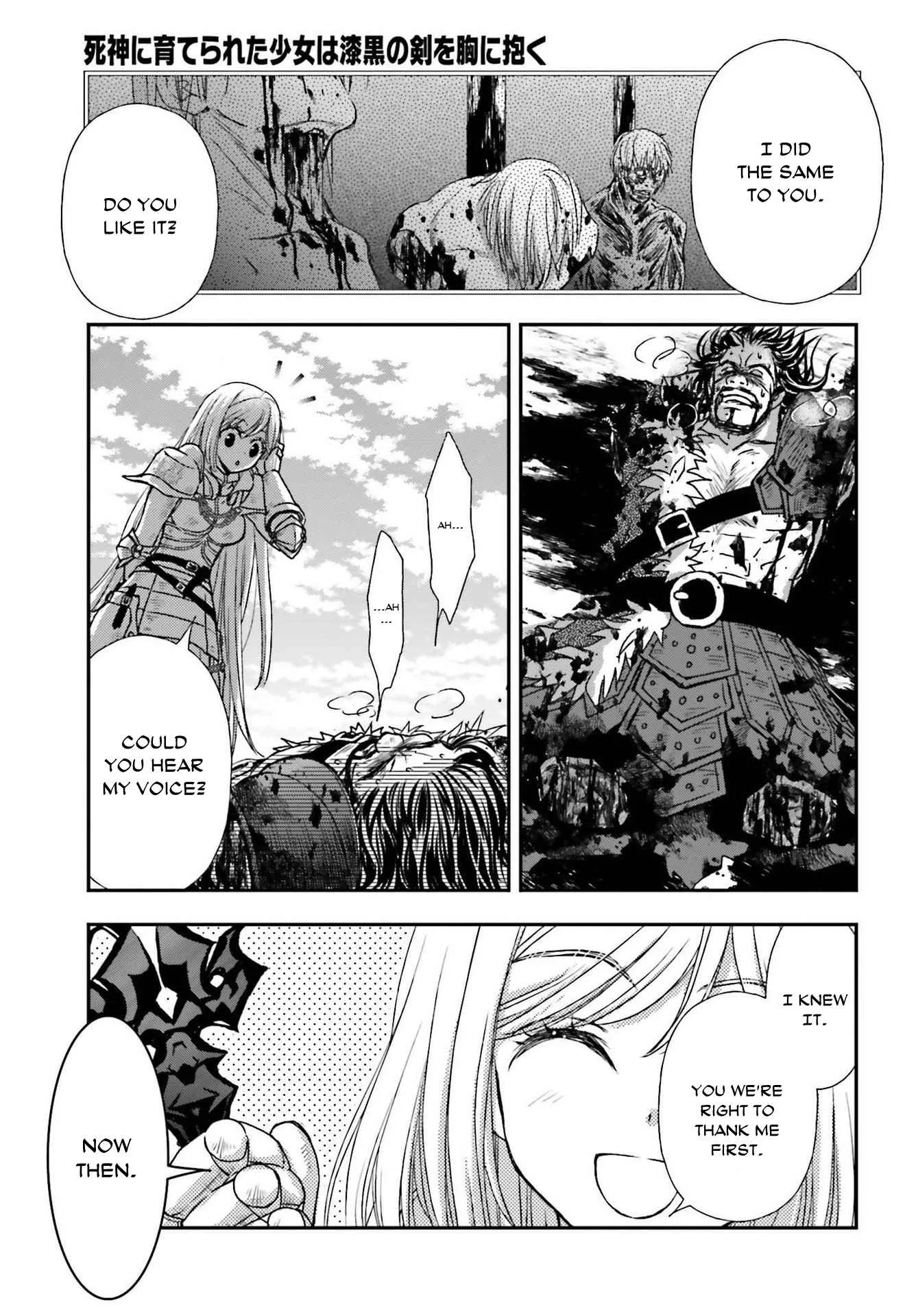 The Little Girl Raised by Death Holds the Sword of Death Tightly Chapter 29.1 page 23