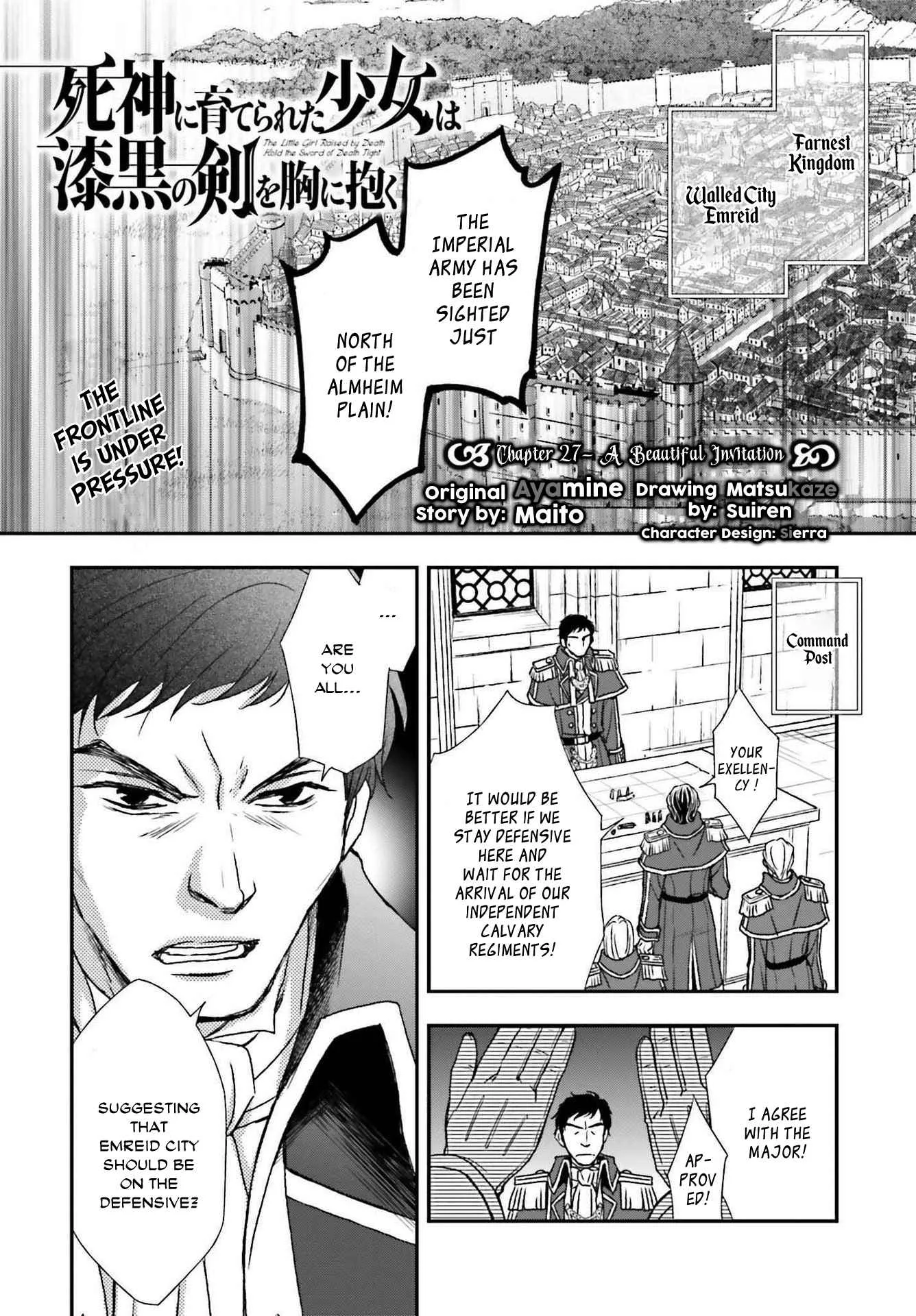 The Little Girl Raised by Death Holds the Sword of Death Tightly Chapter 27 page 3
