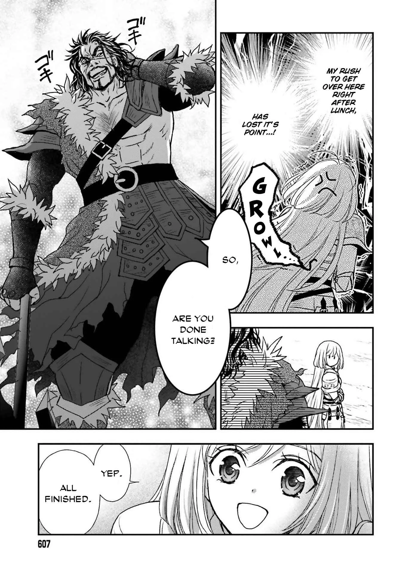 The Little Girl Raised by Death Holds the Sword of Death Tightly Chapter 28 page 15