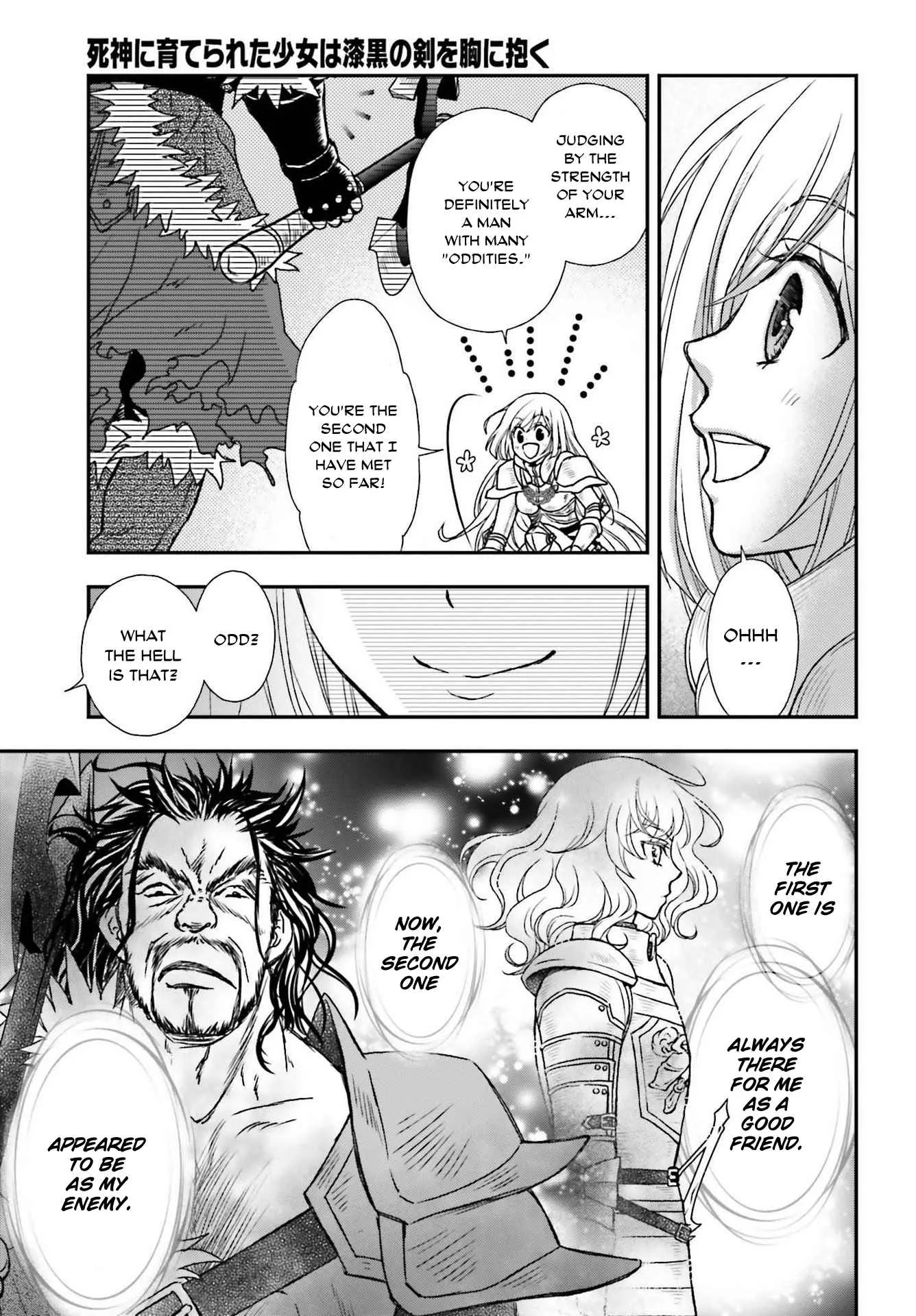 The Little Girl Raised by Death Holds the Sword of Death Tightly Chapter 28 page 23
