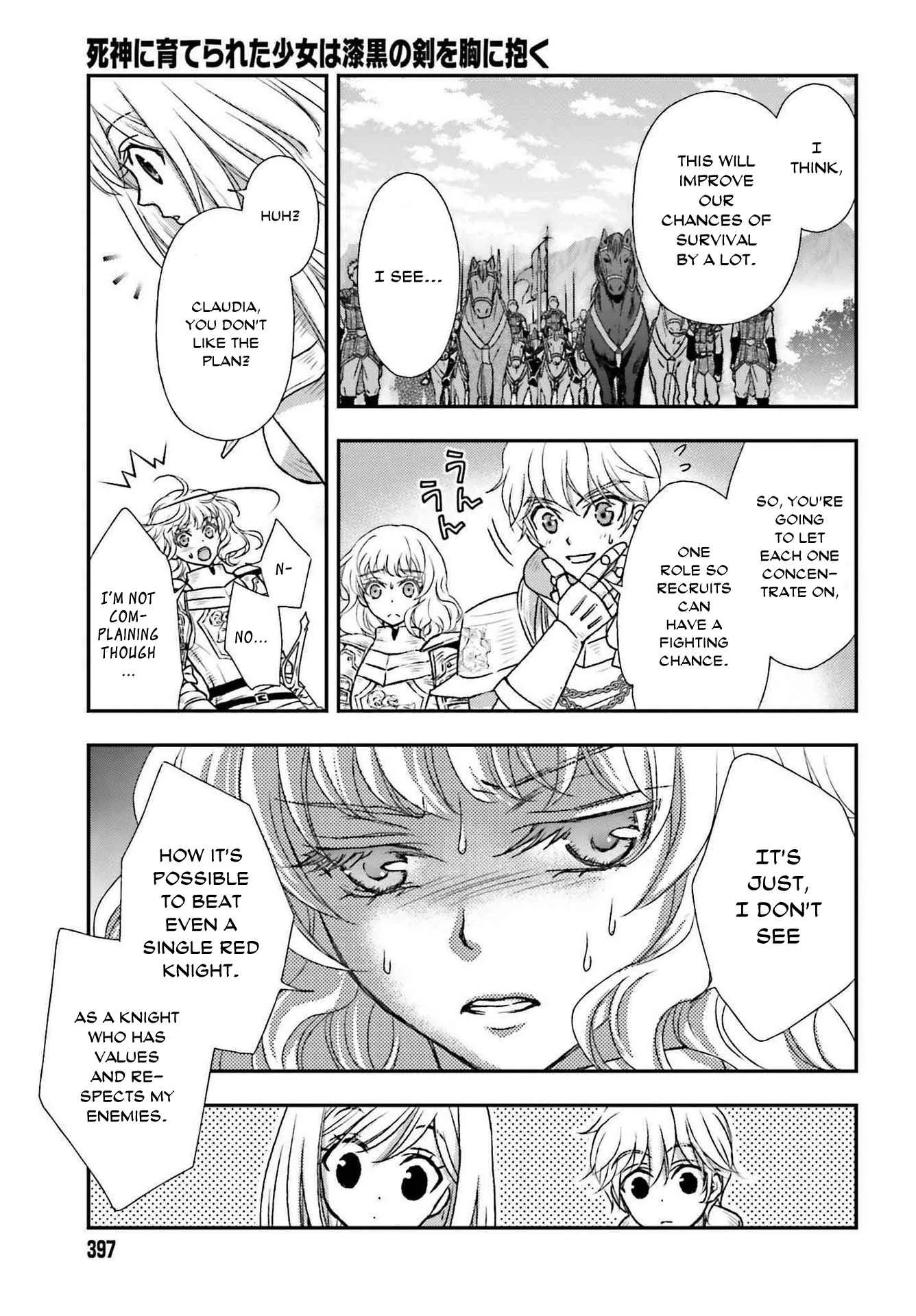 The Little Girl Raised by Death Holds the Sword of Death Tightly Chapter 27 page 27