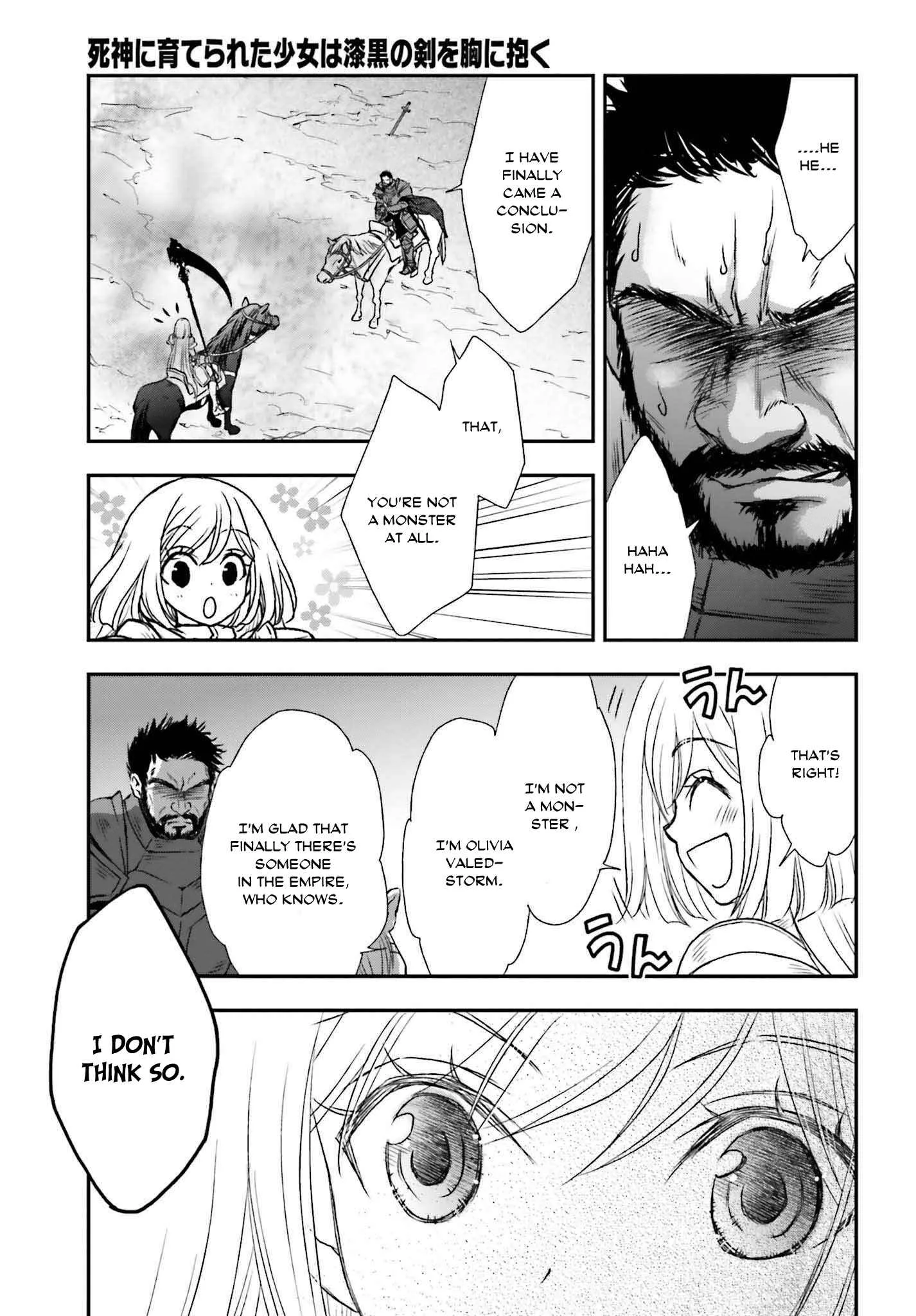 The Little Girl Raised by Death Holds the Sword of Death Tightly Chapter 30 page 3