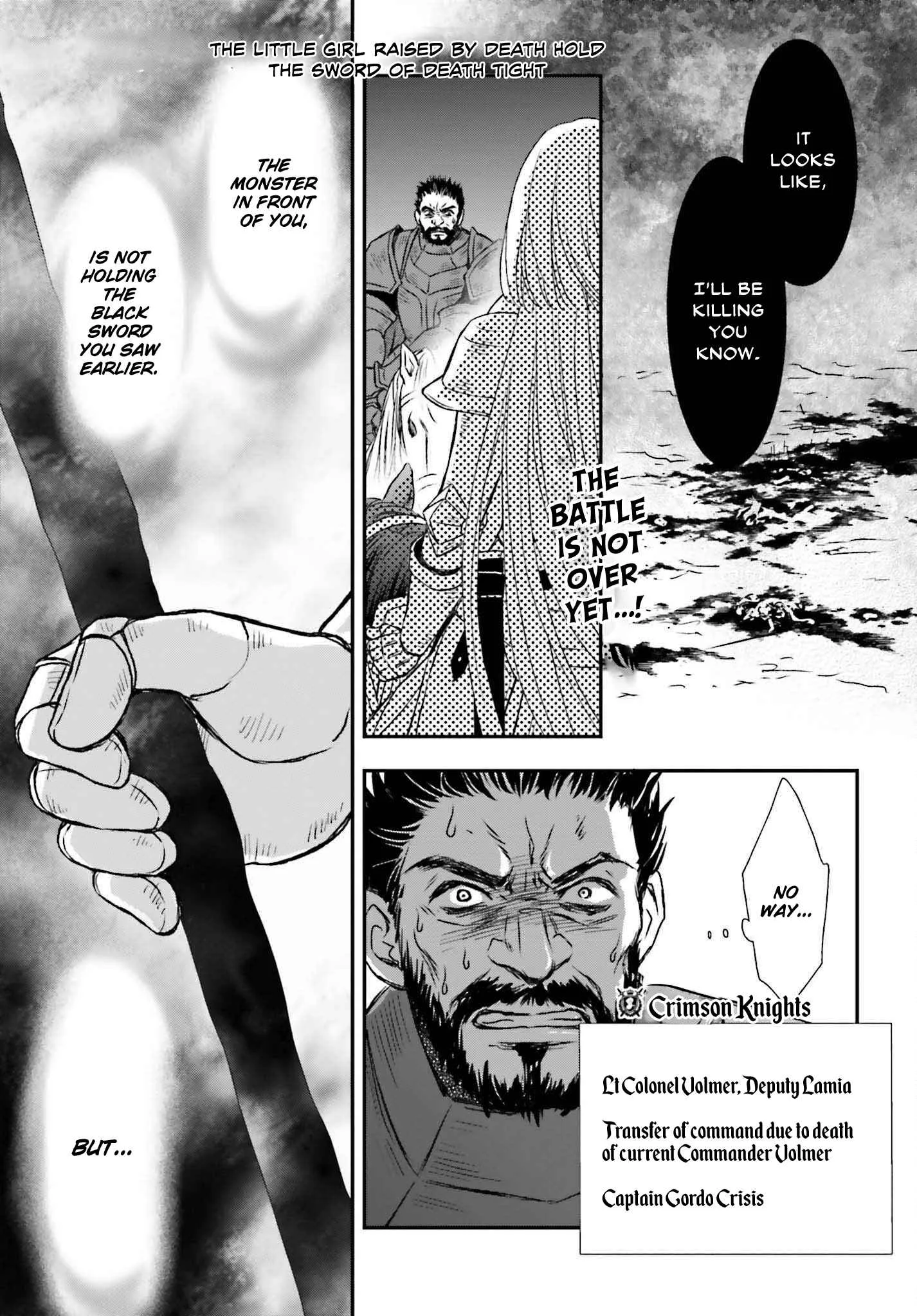 The Little Girl Raised by Death Holds the Sword of Death Tightly Chapter 30 page 1