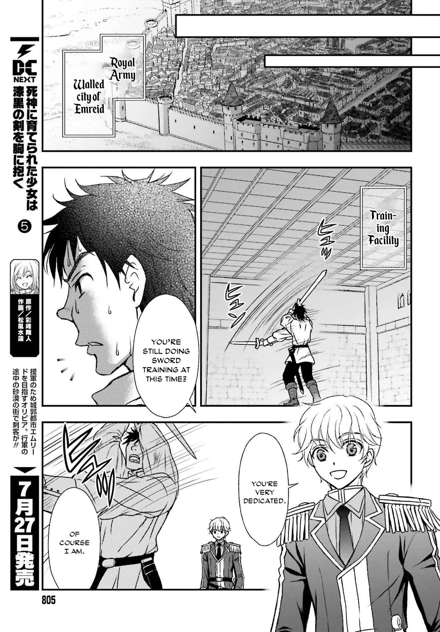 The Little Girl Raised by Death Holds the Sword of Death Tightly Chapter 30 page 7