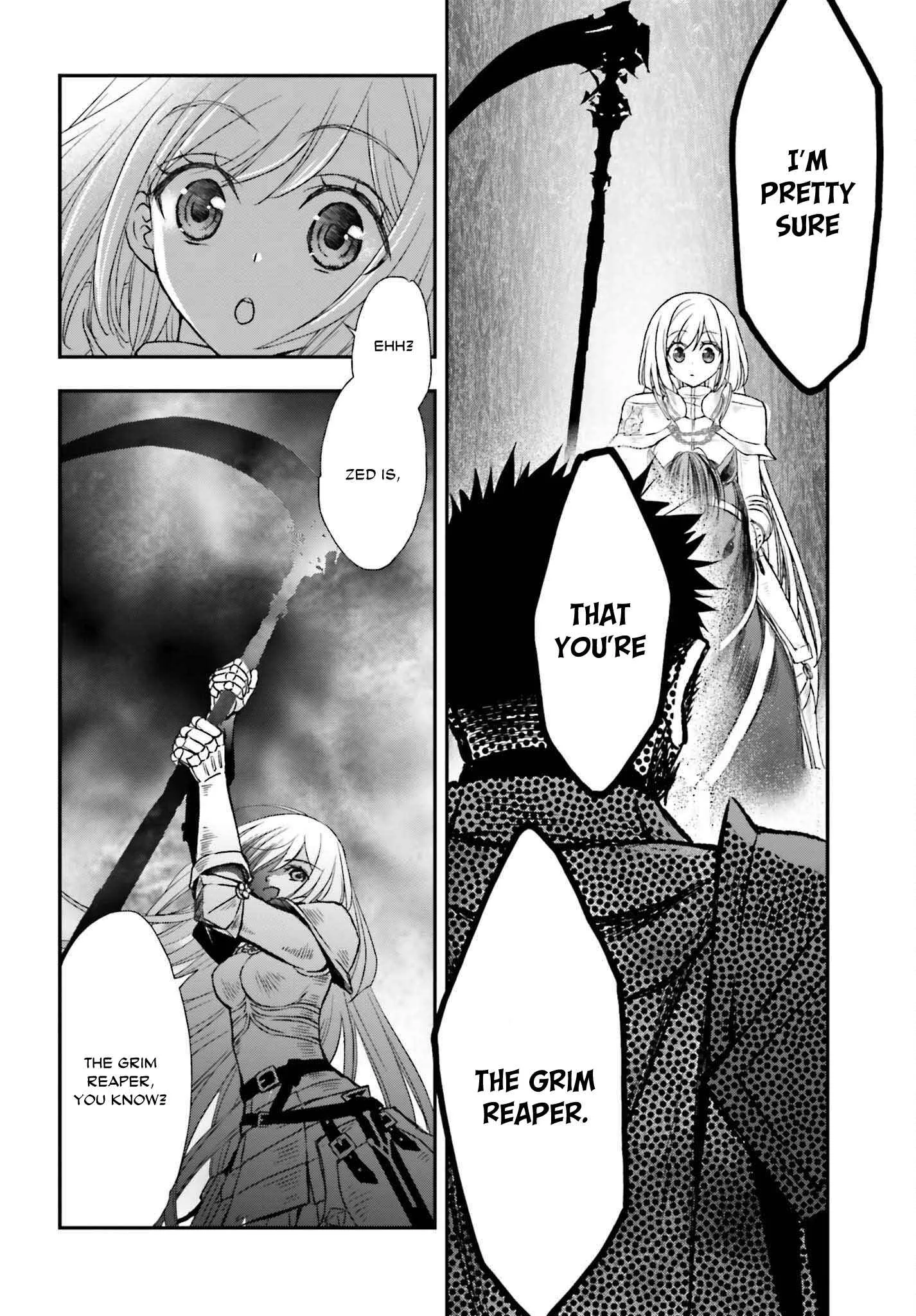 The Little Girl Raised by Death Holds the Sword of Death Tightly Chapter 30 page 4
