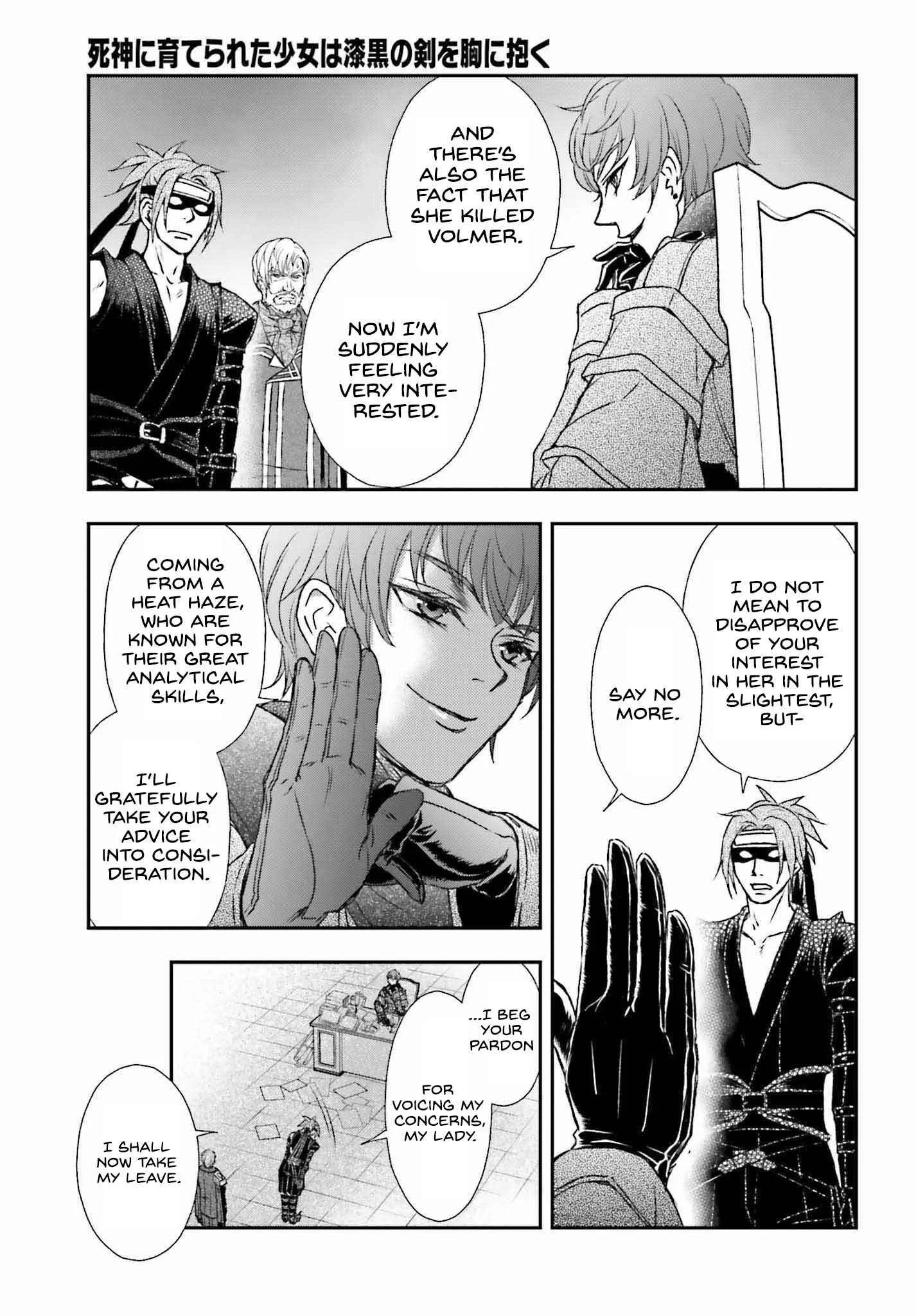 The Little Girl Raised by Death Holds the Sword of Death Tightly Chapter 31 page 5