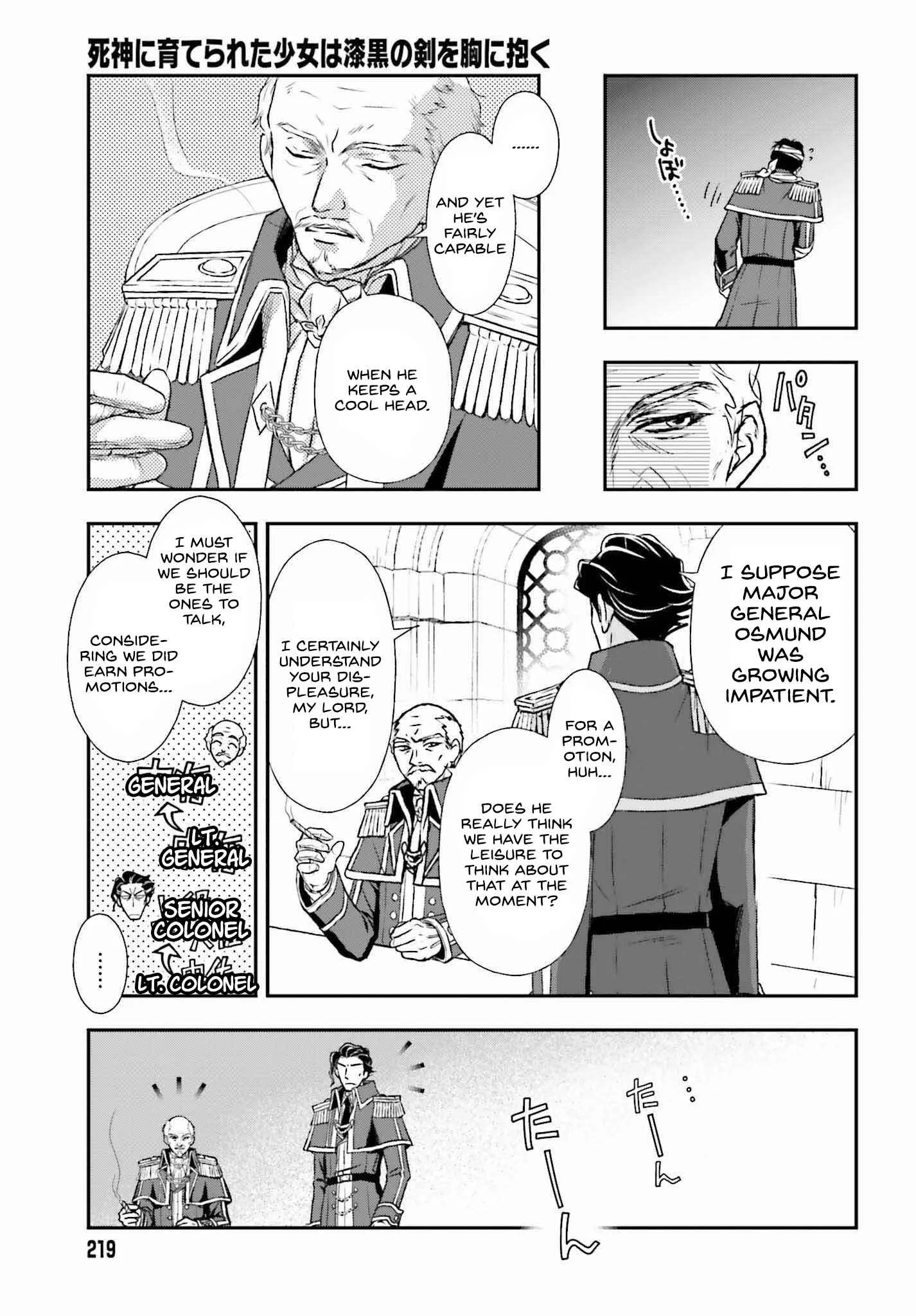The Little Girl Raised by Death Holds the Sword of Death Tightly Chapter 31 page 11