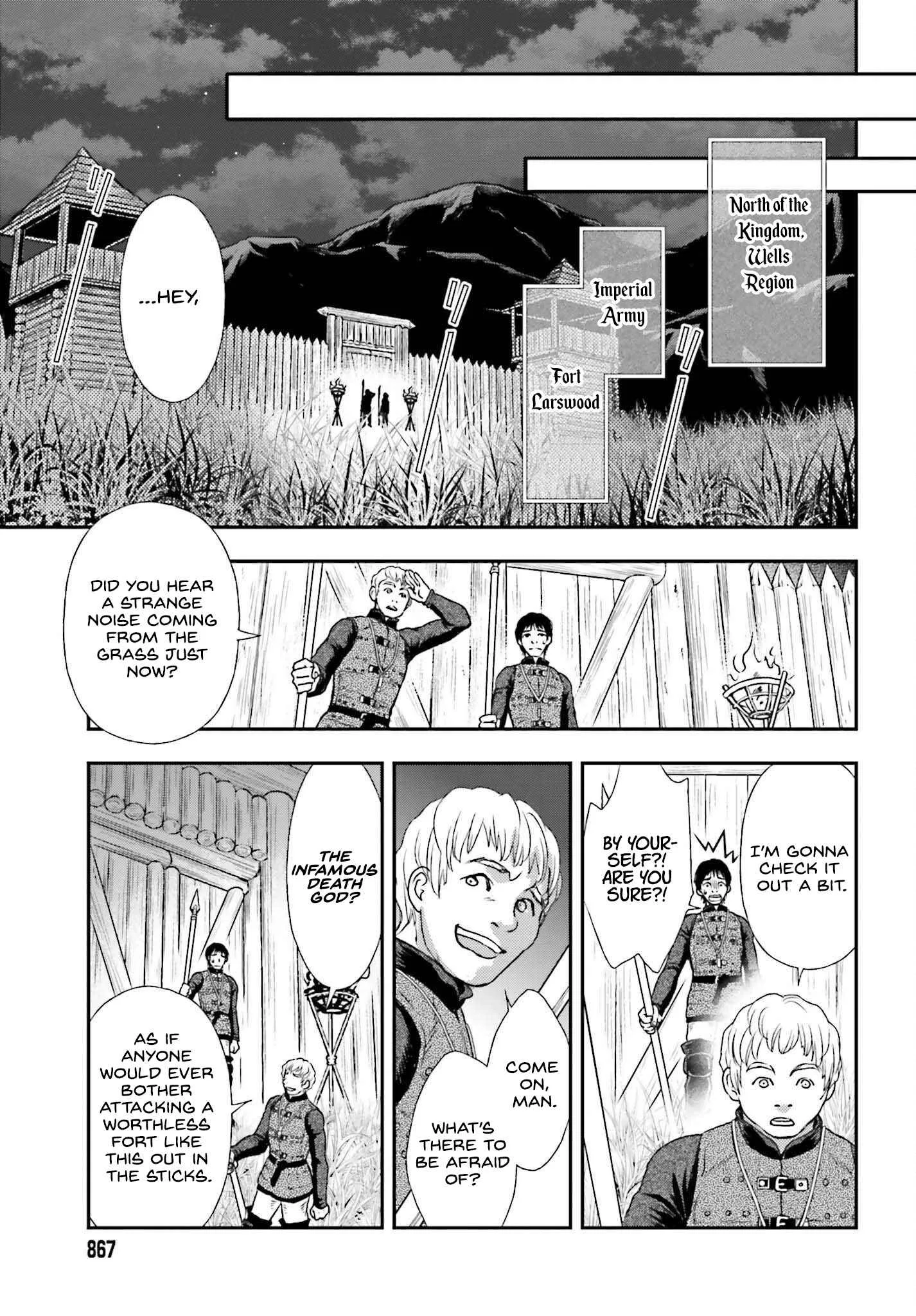 The Little Girl Raised by Death Holds the Sword of Death Tightly Chapter 33 page 9