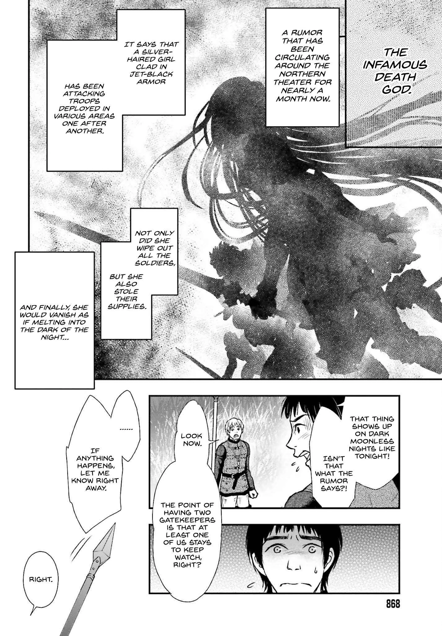 The Little Girl Raised by Death Holds the Sword of Death Tightly Chapter 33 page 10