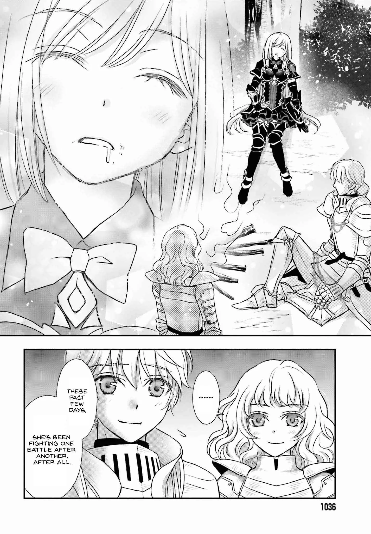 The Little Girl Raised by Death Holds the Sword of Death Tightly Chapter 34 page 9