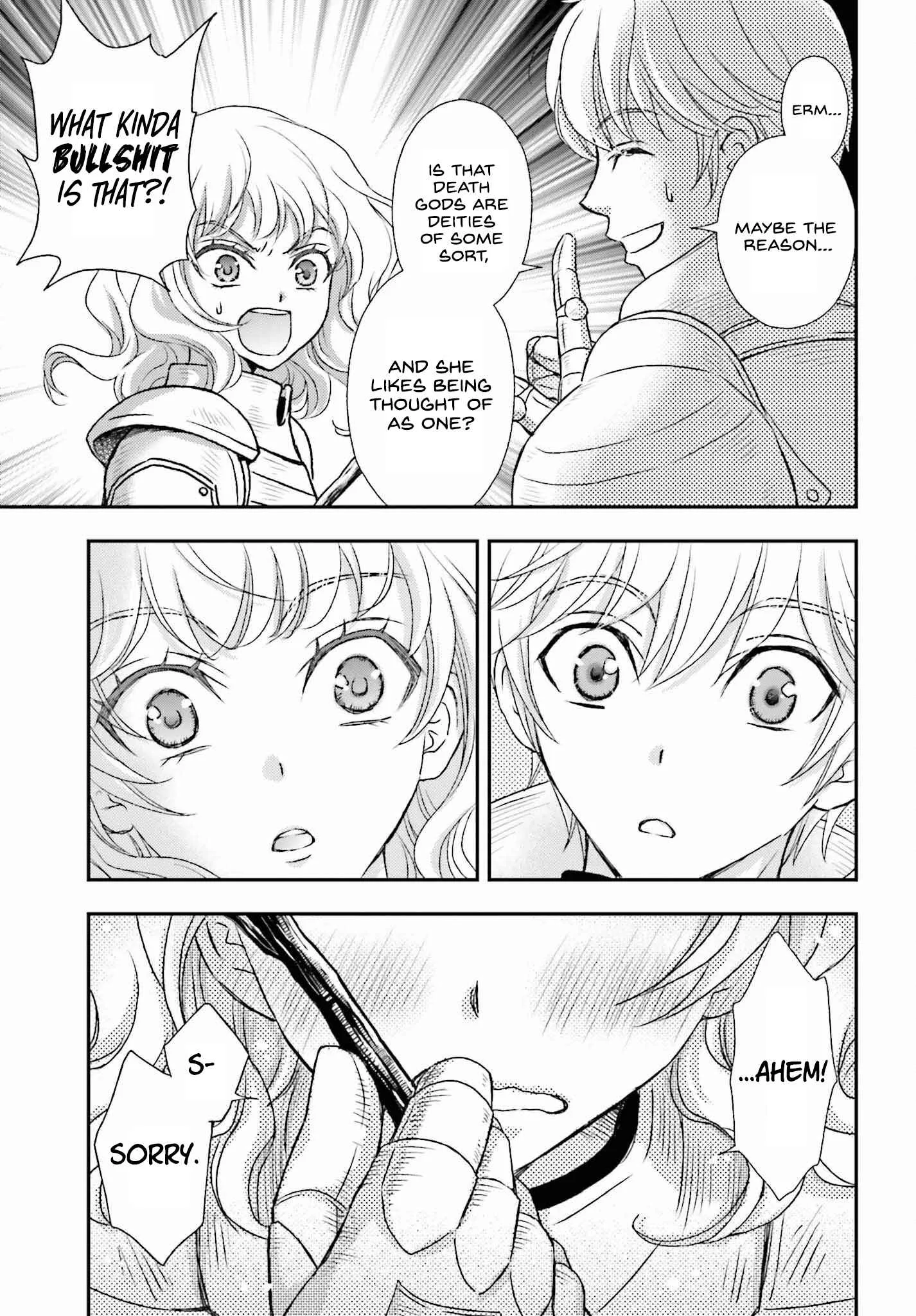 The Little Girl Raised by Death Holds the Sword of Death Tightly Chapter 34 page 14