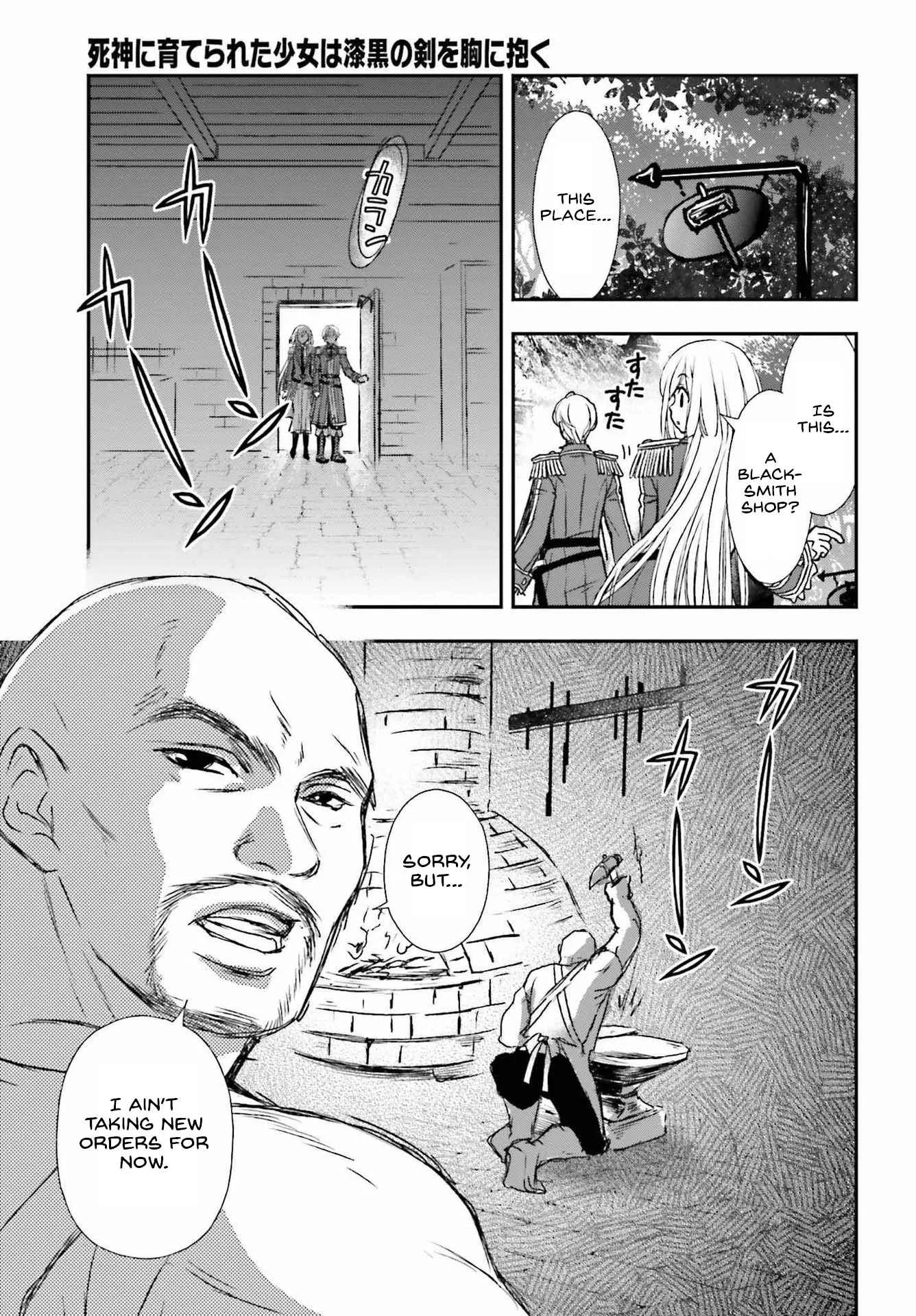 The Little Girl Raised by Death Holds the Sword of Death Tightly Chapter 32 page 17