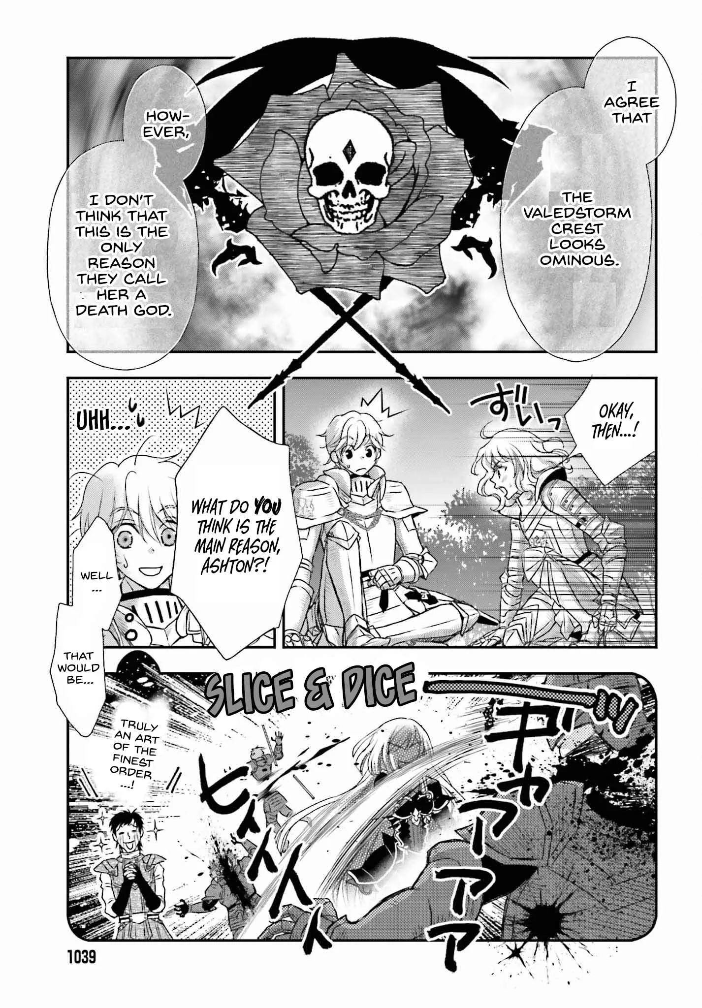 The Little Girl Raised by Death Holds the Sword of Death Tightly Chapter 34 page 12