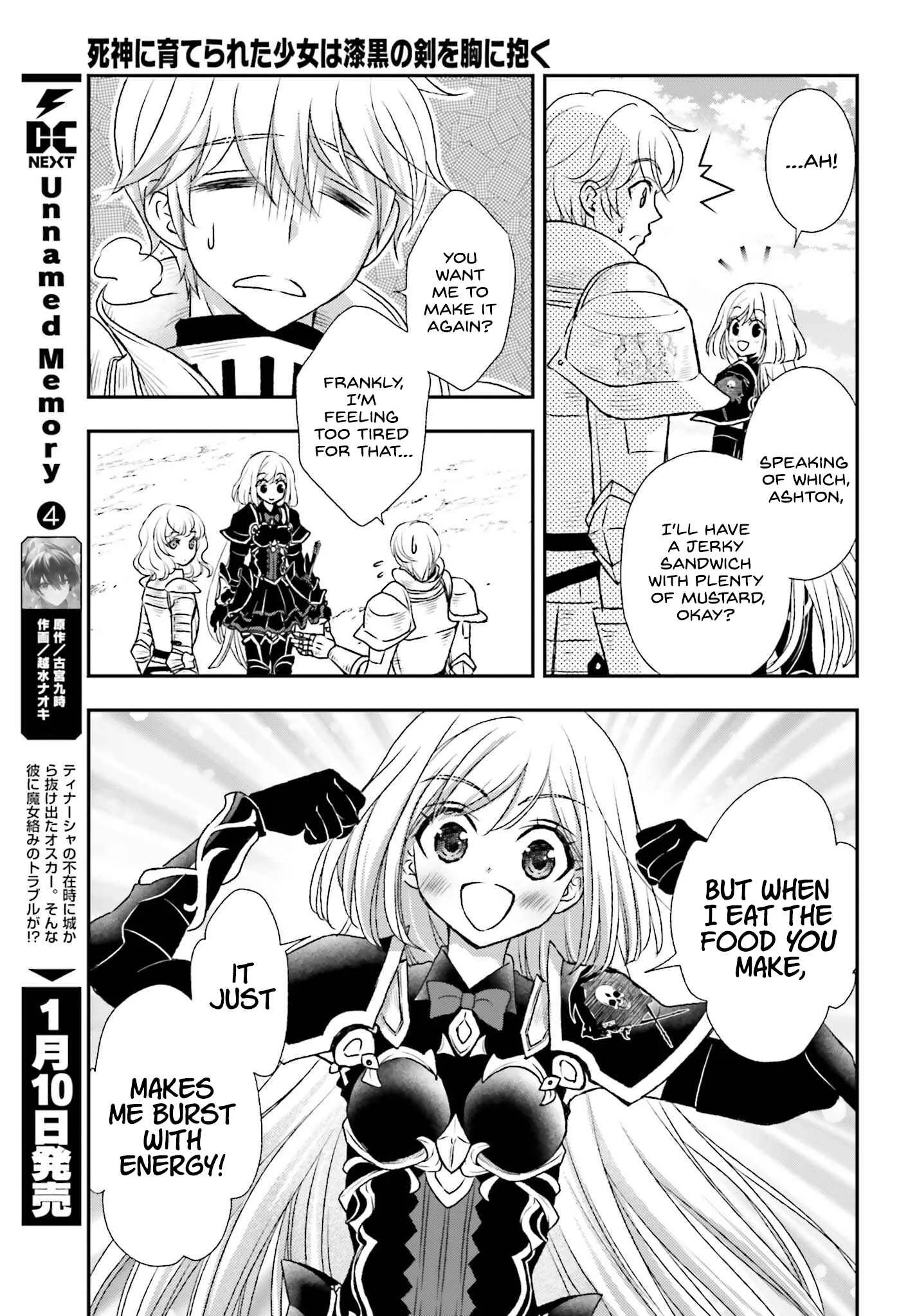 The Little Girl Raised by Death Holds the Sword of Death Tightly Chapter 35 page 11