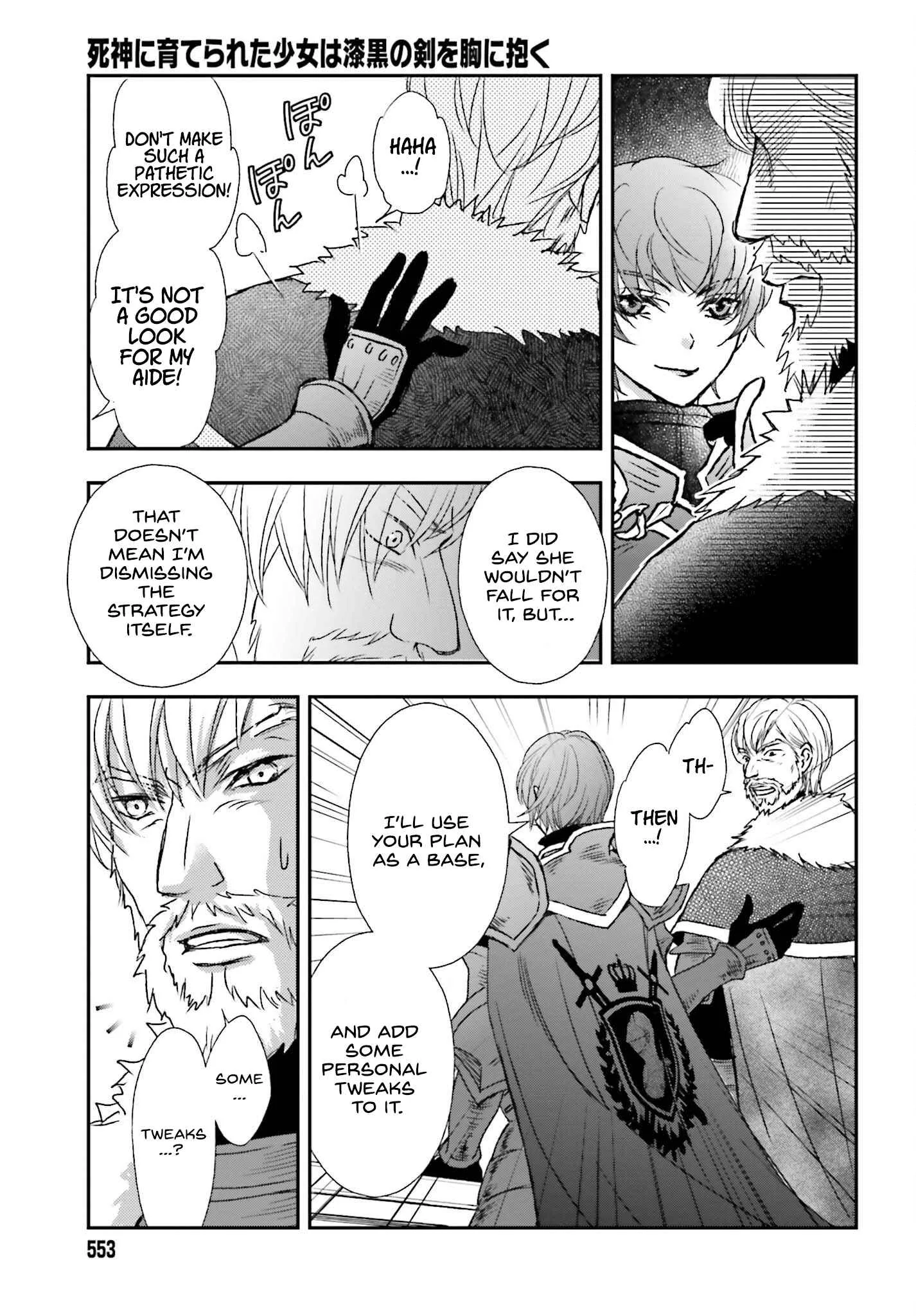 The Little Girl Raised by Death Holds the Sword of Death Tightly Chapter 35 page 21