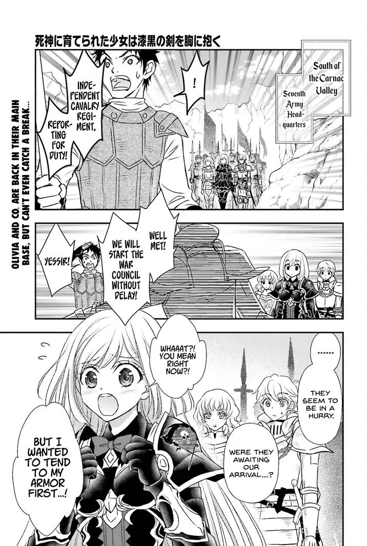 The Little Girl Raised by Death Holds the Sword of Death Tightly Chapter 36 page 1