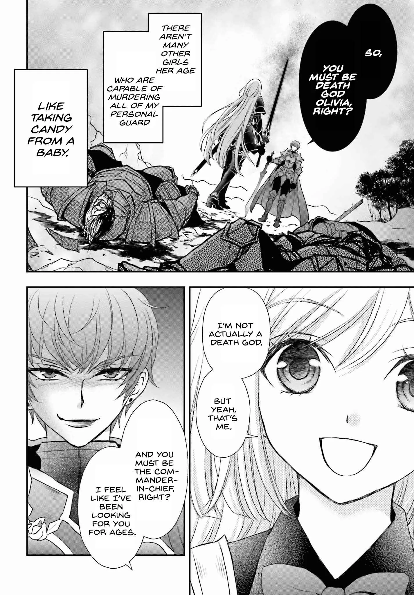 The Little Girl Raised by Death Holds the Sword of Death Tightly Chapter 37 page 10