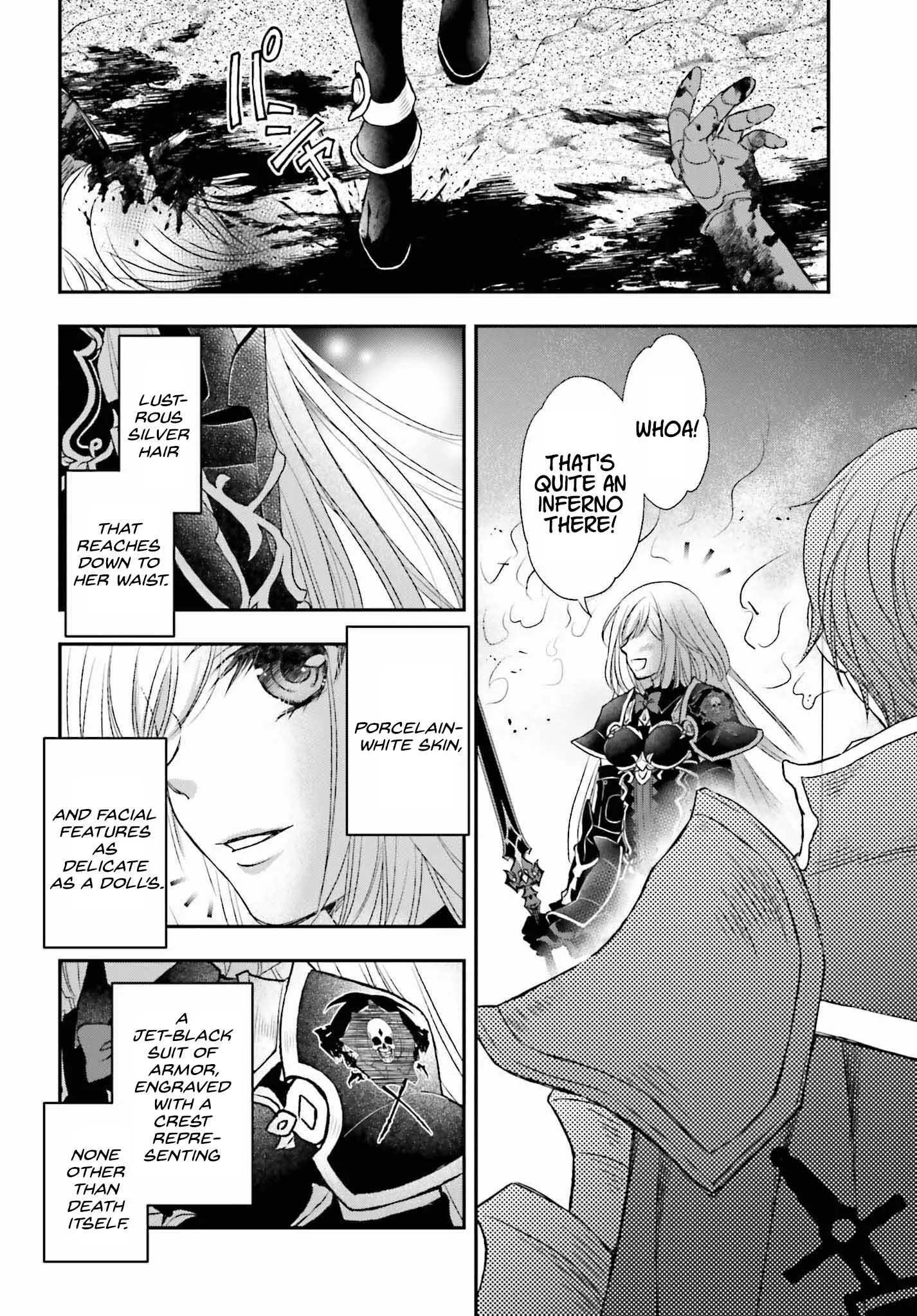 The Little Girl Raised by Death Holds the Sword of Death Tightly Chapter 37 page 8