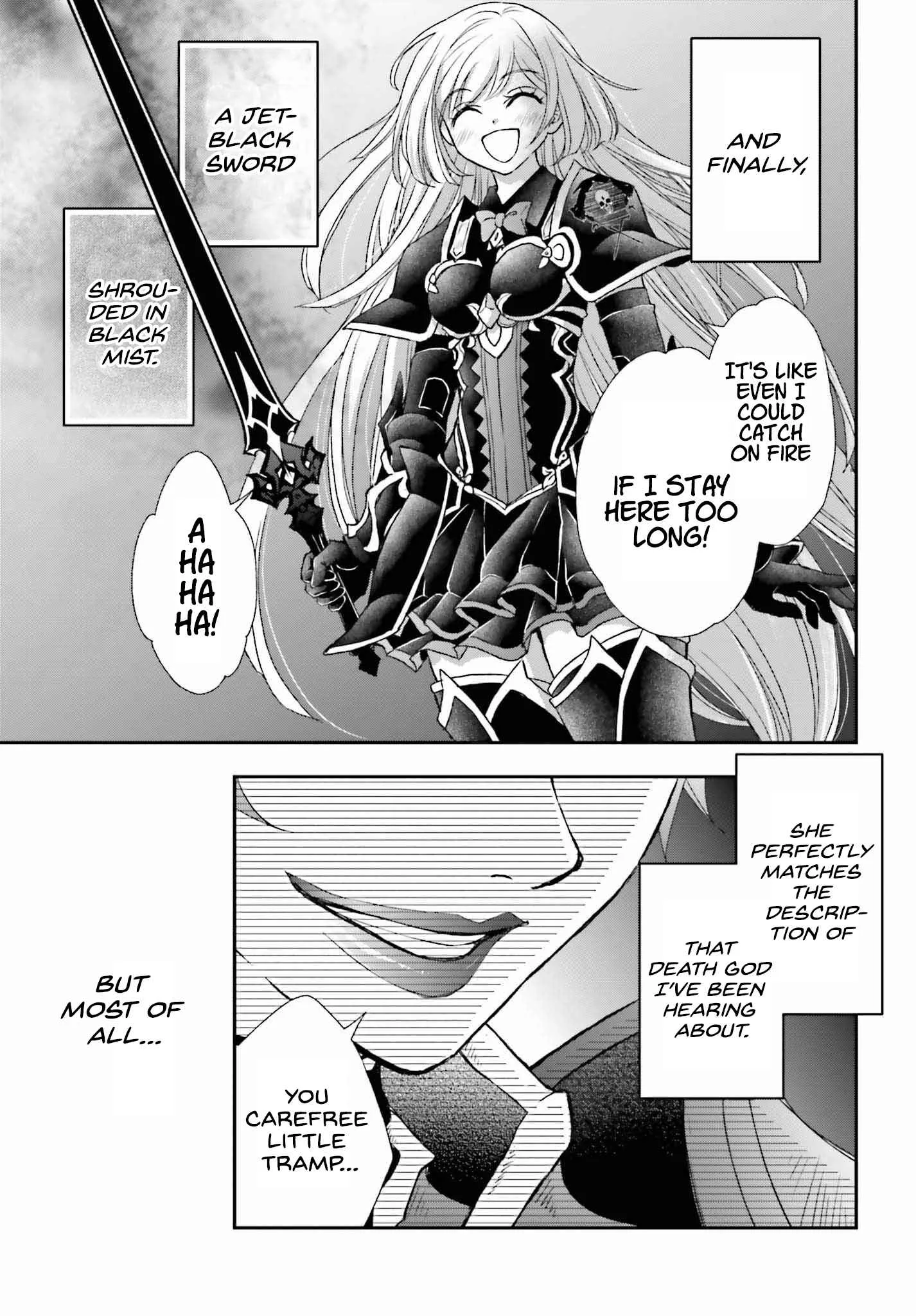 The Little Girl Raised by Death Holds the Sword of Death Tightly Chapter 37 page 9