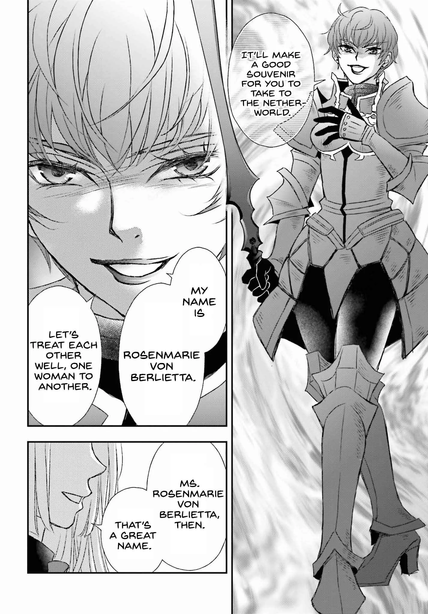 The Little Girl Raised by Death Holds the Sword of Death Tightly Chapter 37 page 14