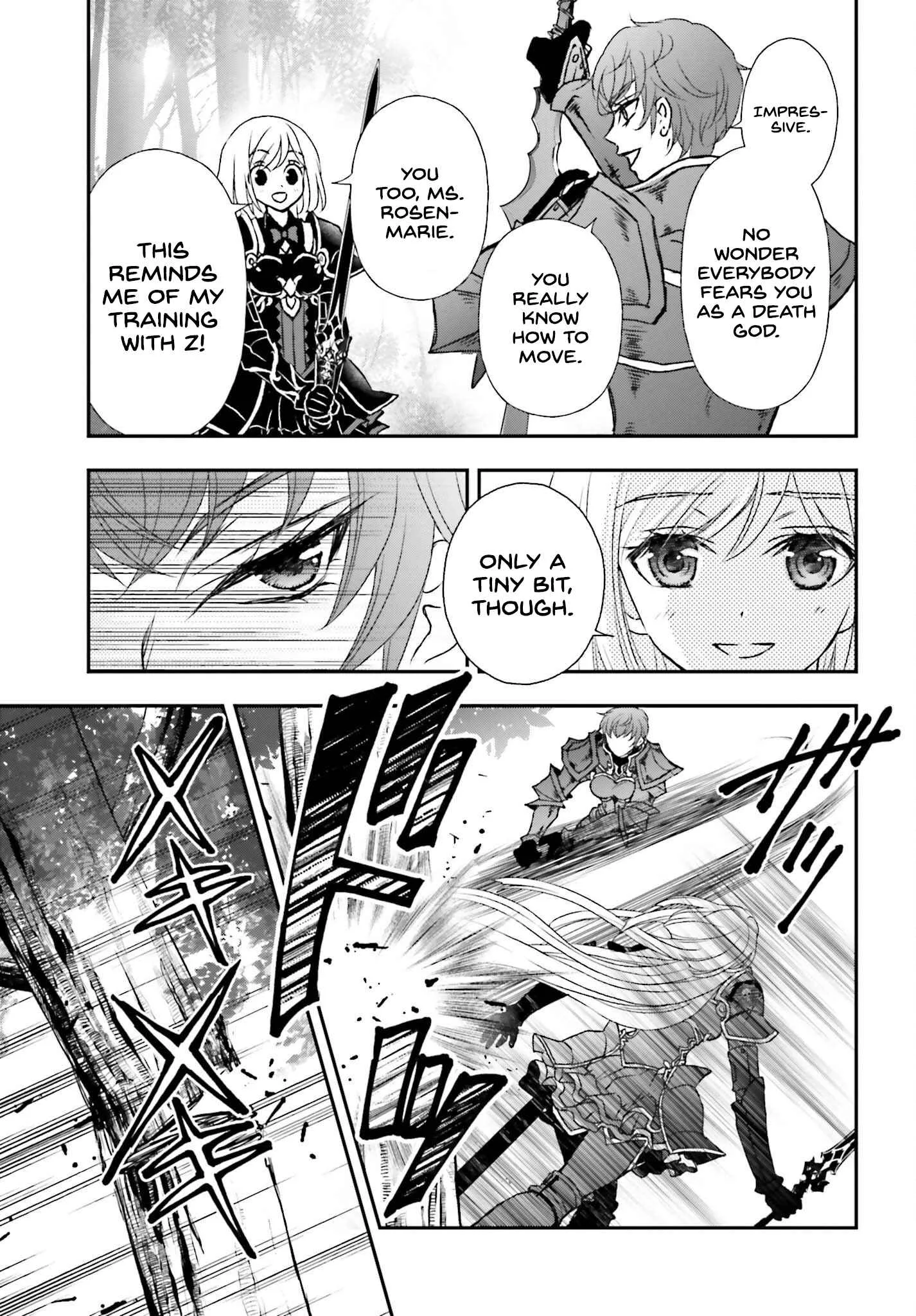 The Little Girl Raised by Death Holds the Sword of Death Tightly Chapter 38 page 7