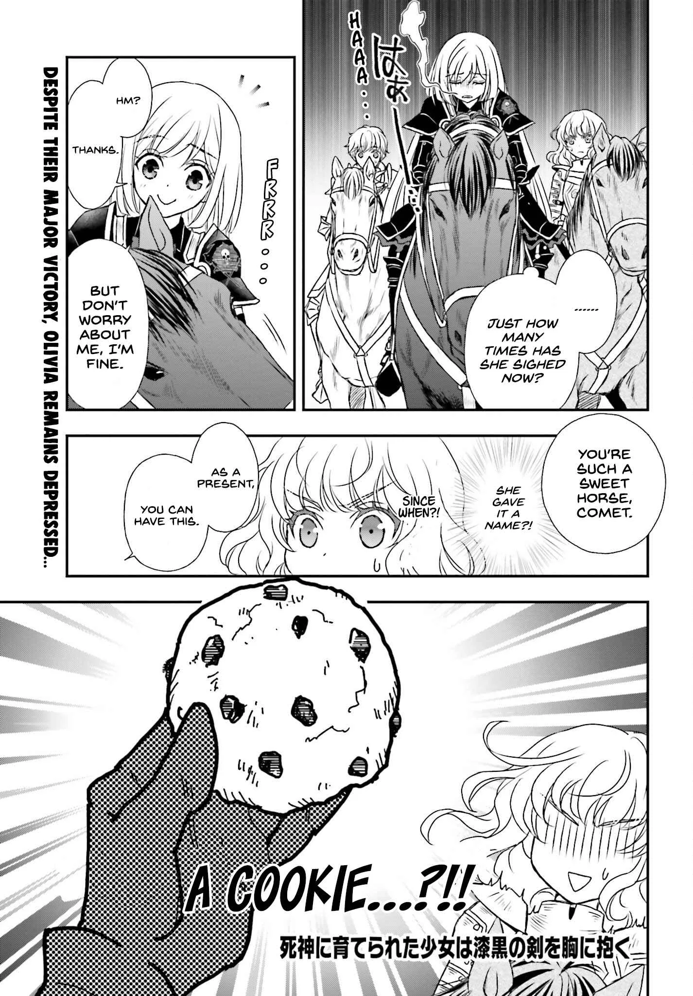 The Little Girl Raised by Death Holds the Sword of Death Tightly Chapter 40 page 1