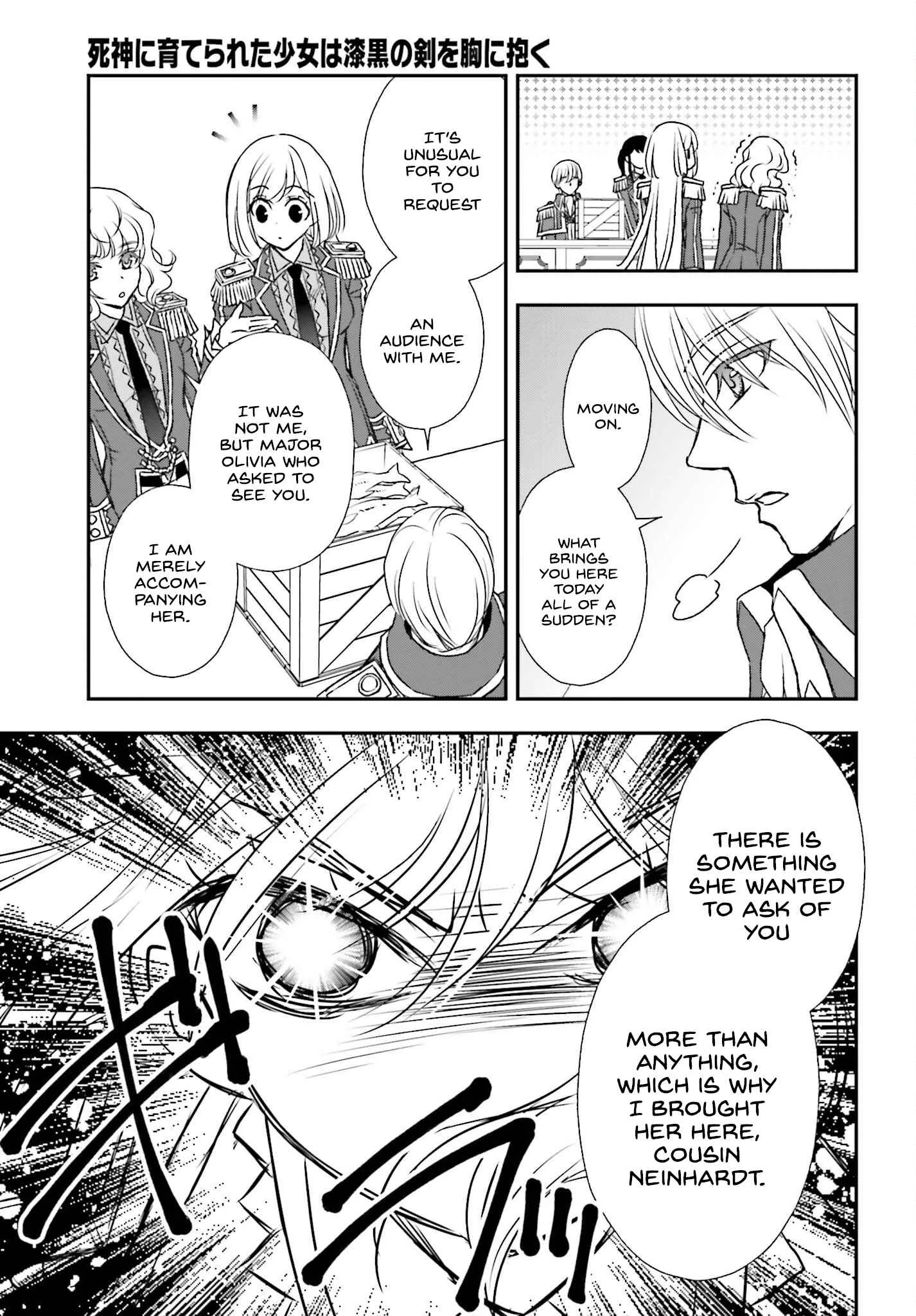 The Little Girl Raised by Death Holds the Sword of Death Tightly Chapter 41 page 13