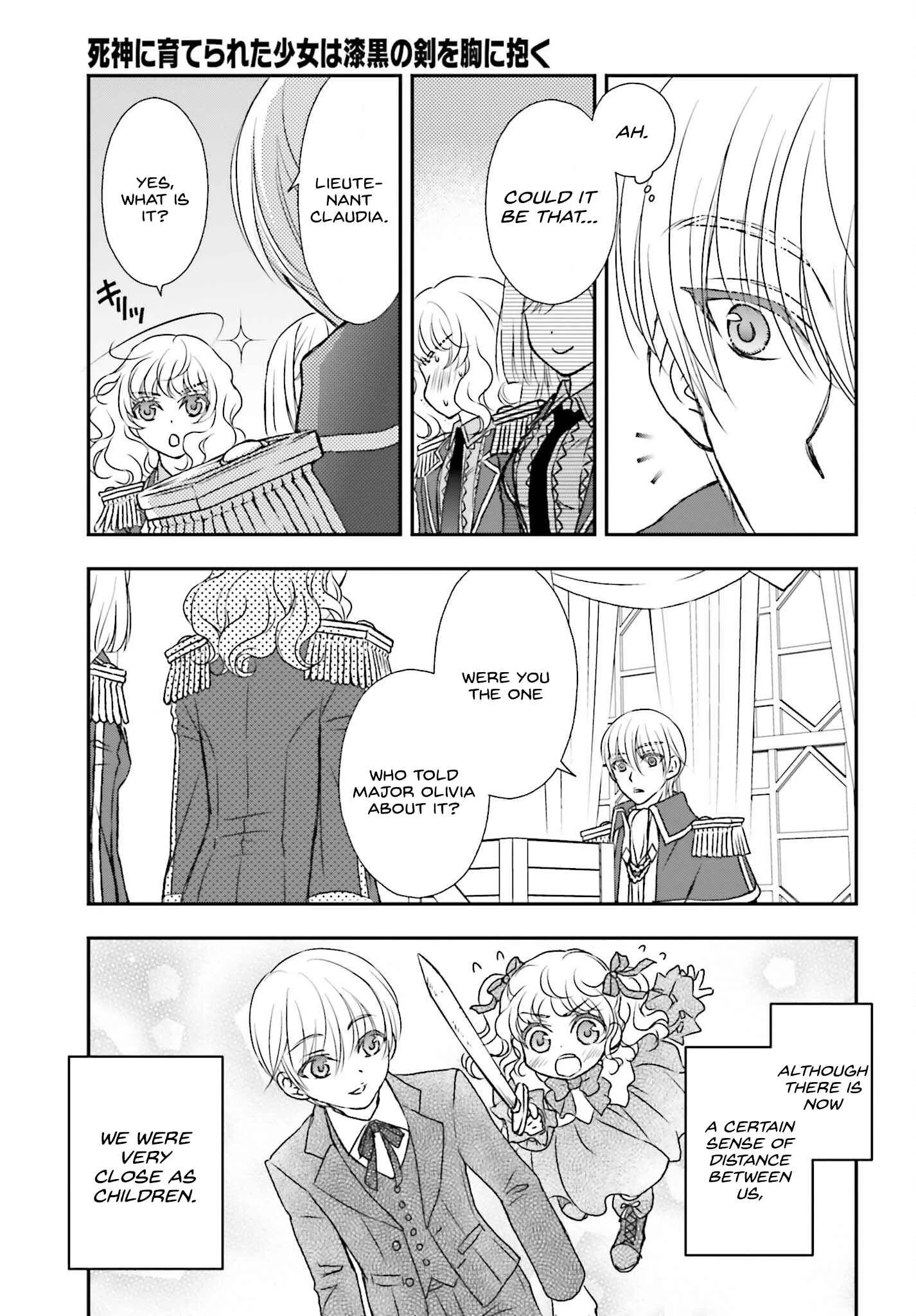 The Little Girl Raised by Death Holds the Sword of Death Tightly Chapter 41 page 11