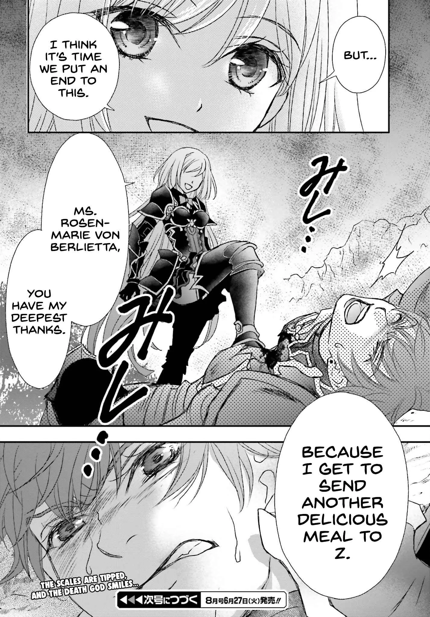 The Little Girl Raised by Death Holds the Sword of Death Tightly Chapter 38 page 28