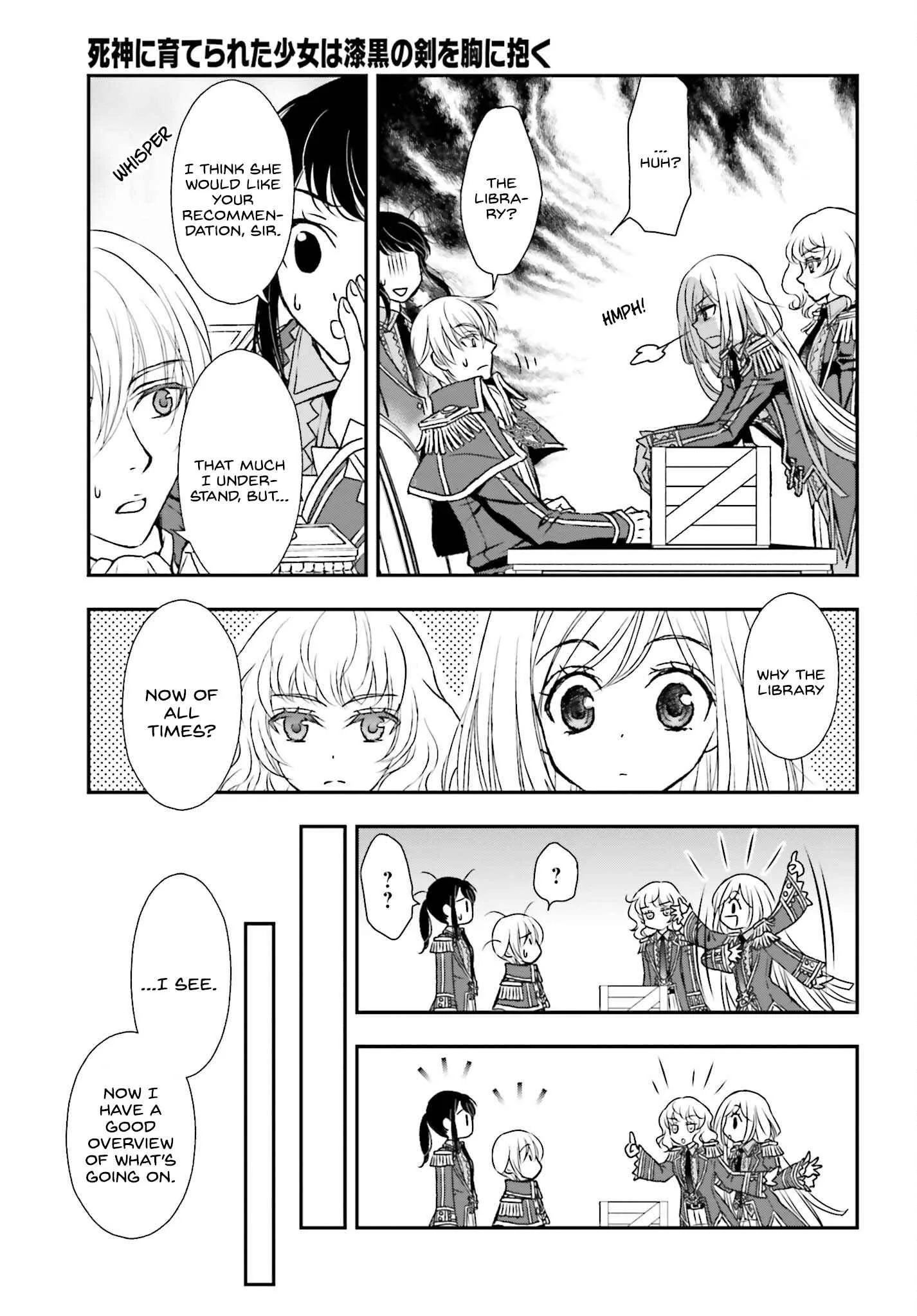 The Little Girl Raised by Death Holds the Sword of Death Tightly Chapter 41 page 15