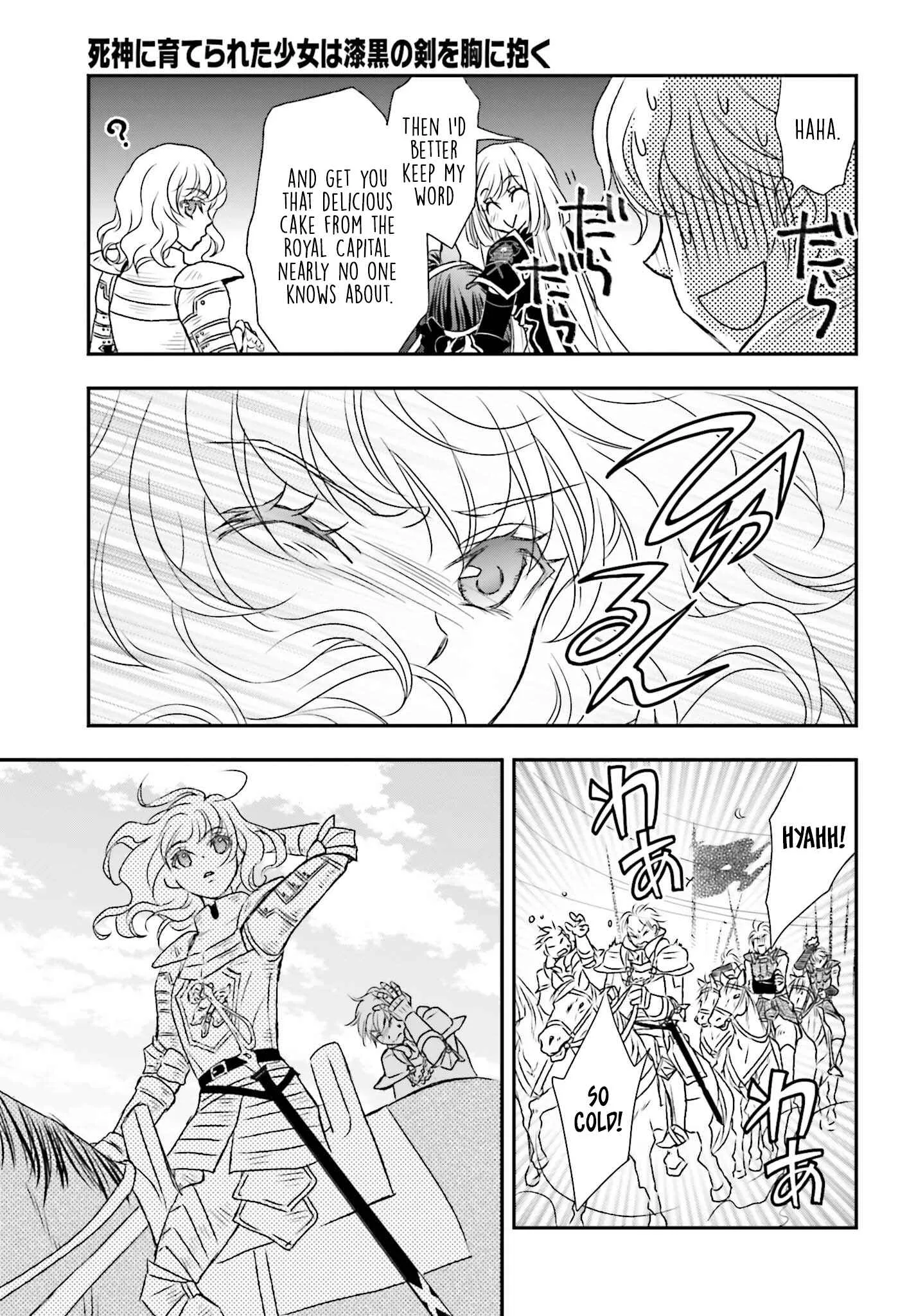 The Little Girl Raised by Death Holds the Sword of Death Tightly Chapter 40 page 13