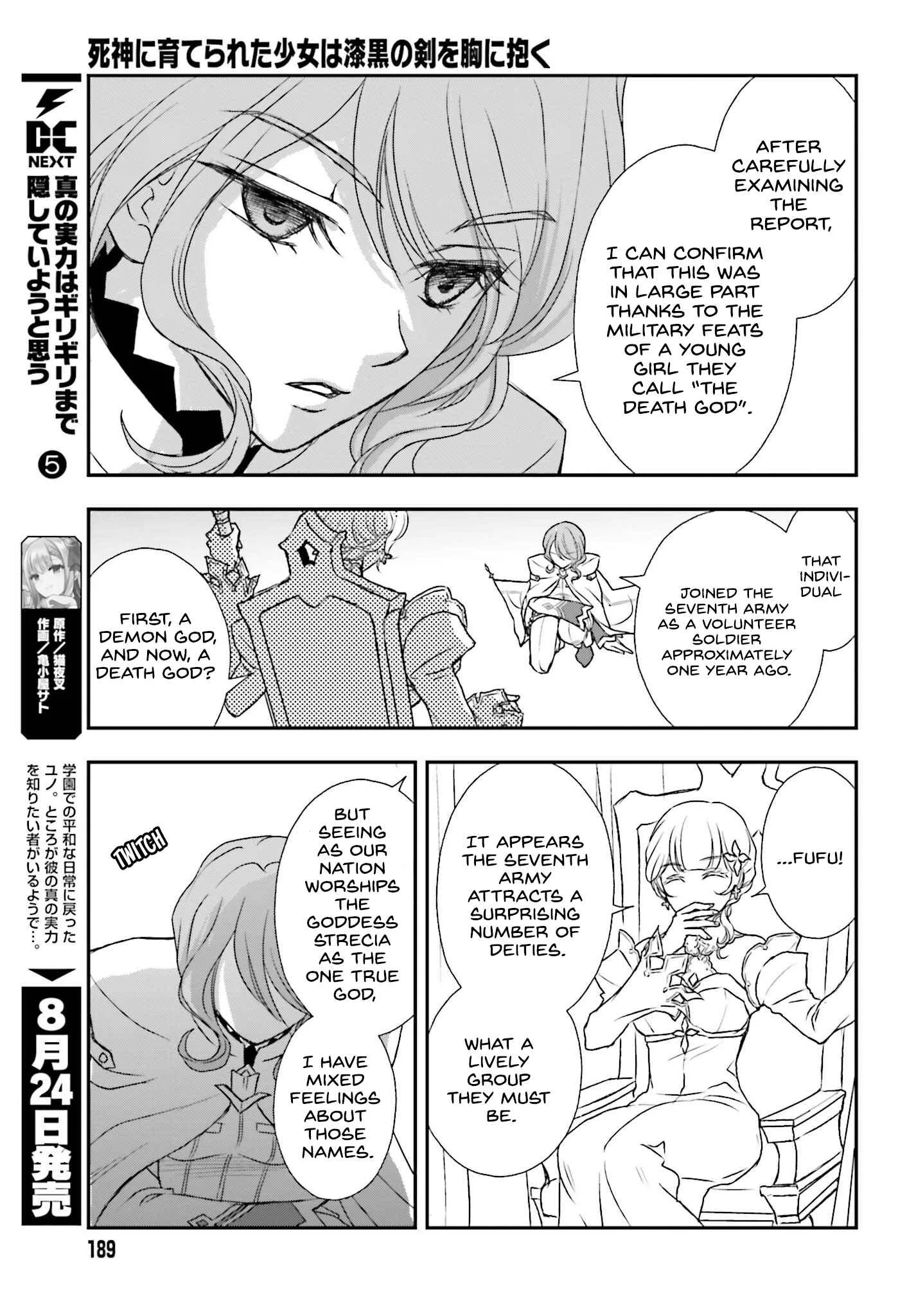 The Little Girl Raised by Death Holds the Sword of Death Tightly Chapter 40 page 19