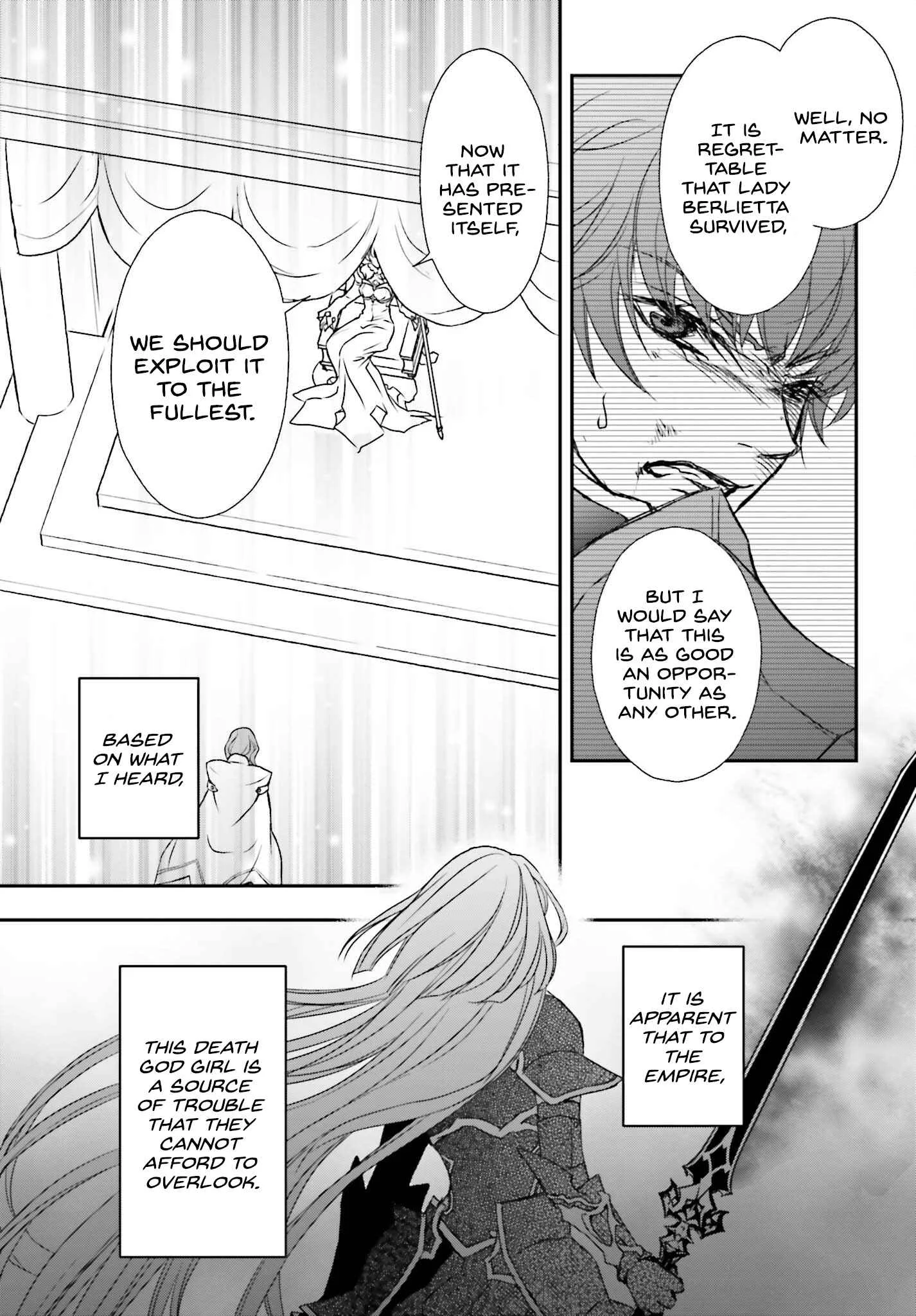 The Little Girl Raised by Death Holds the Sword of Death Tightly Chapter 40 page 21