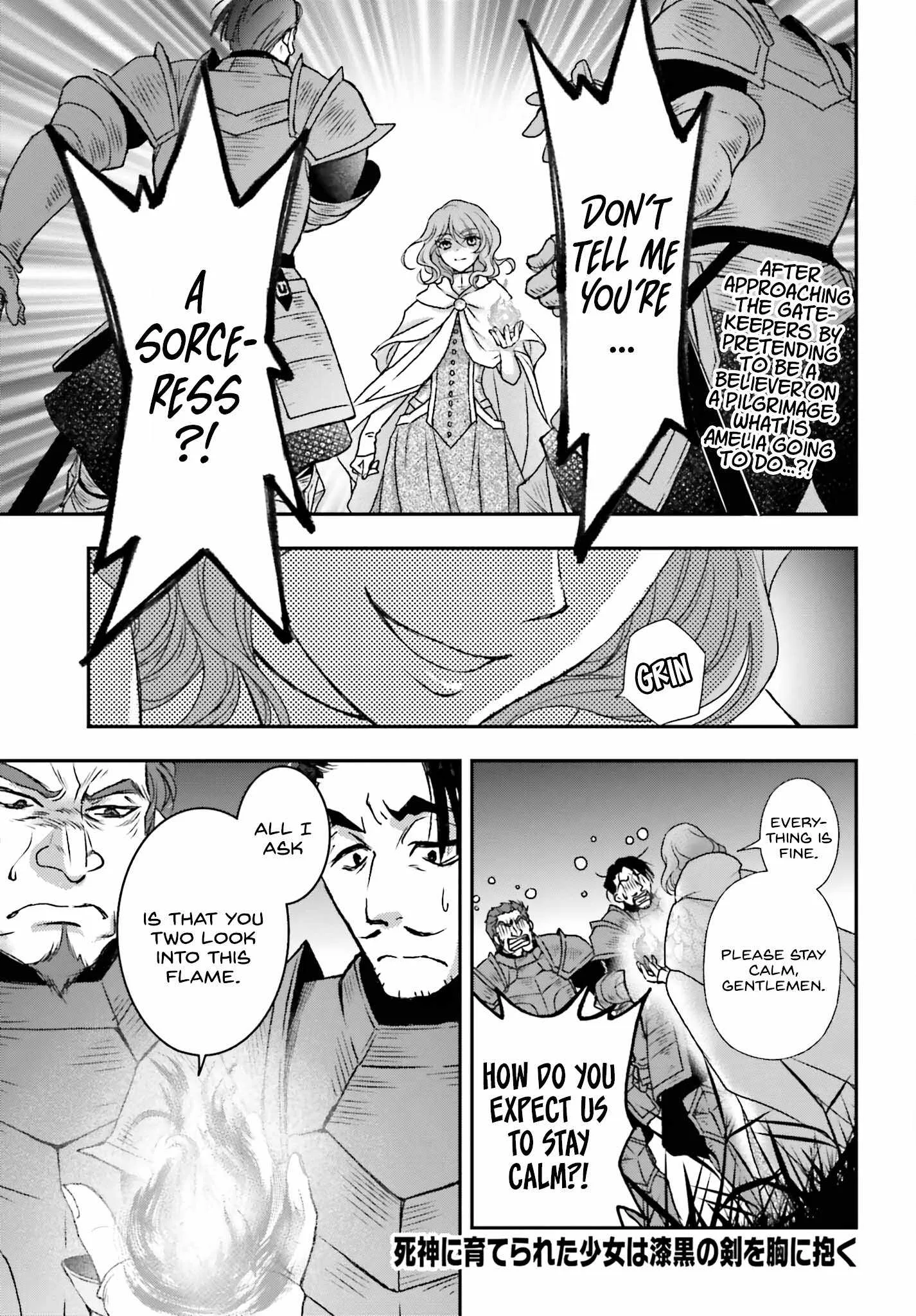 The Little Girl Raised by Death Holds the Sword of Death Tightly Chapter 43 page 1