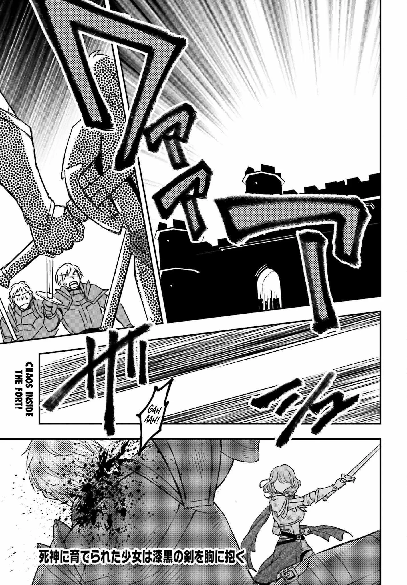 The Little Girl Raised by Death Holds the Sword of Death Tightly Chapter 44 page 1